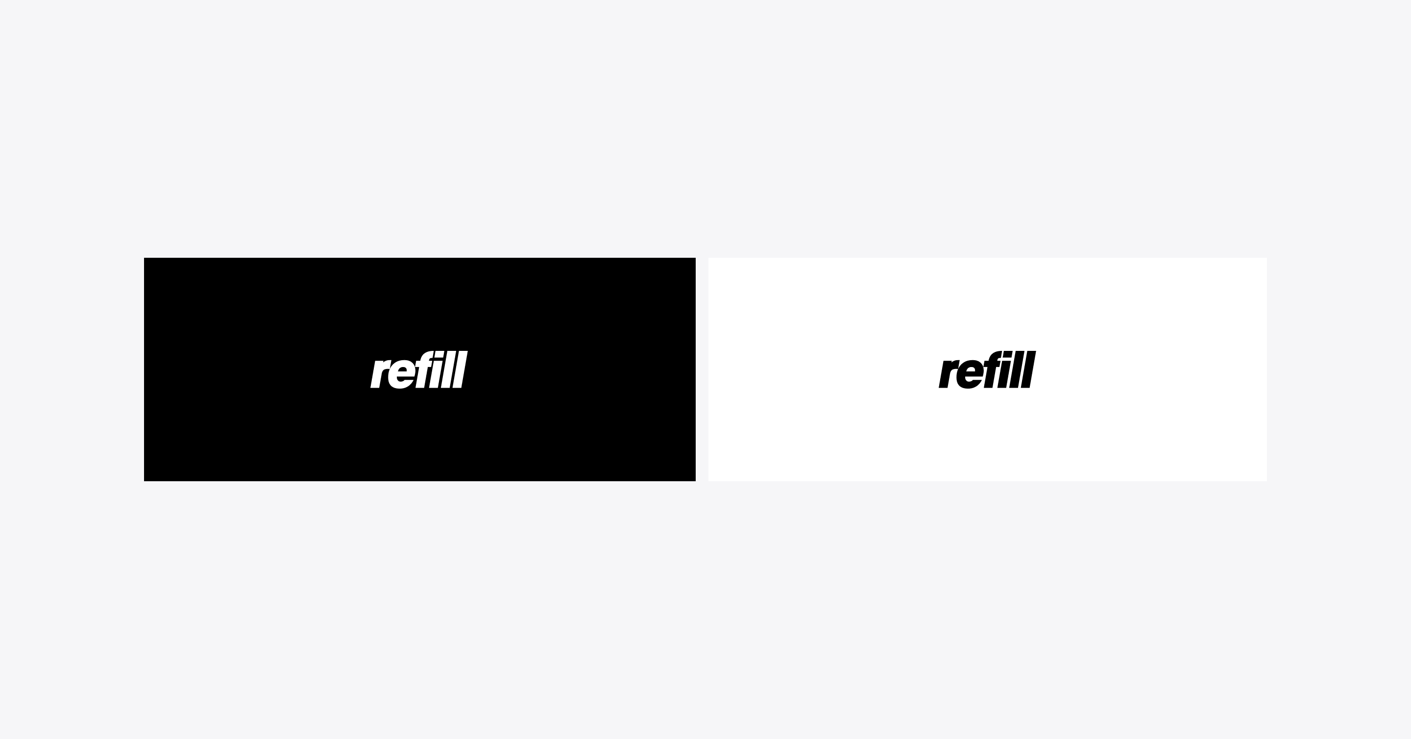 Refill brand identity — Изображение №6 — Брендинг на Dprofile