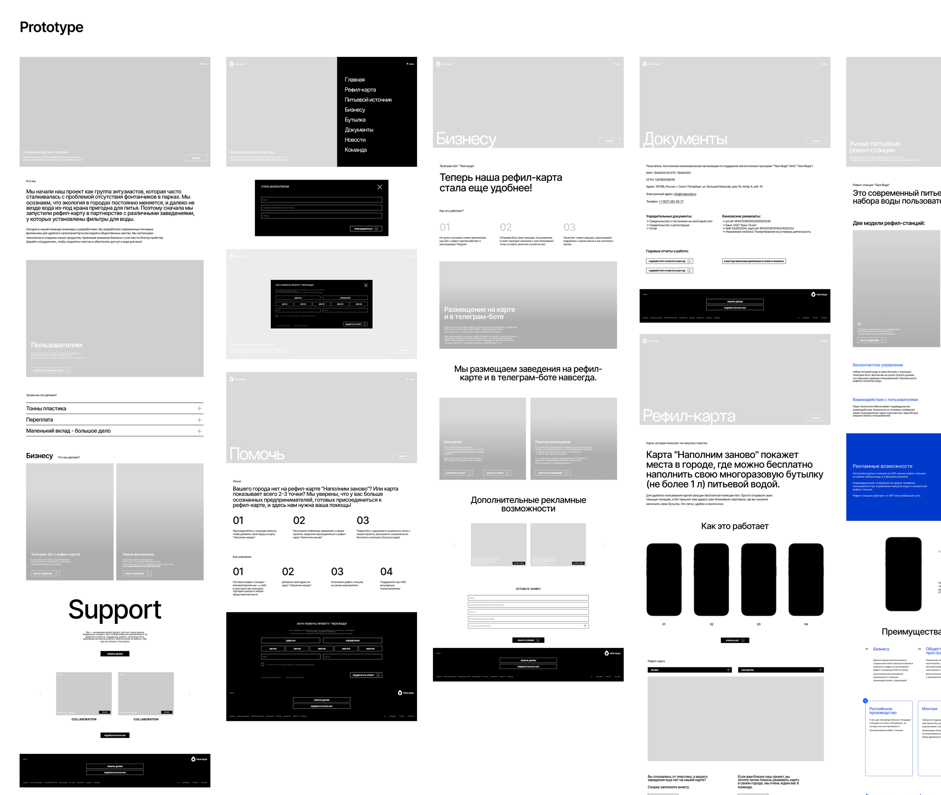 Refill web design — Изображение №7 — Интерфейсы на Dprofile