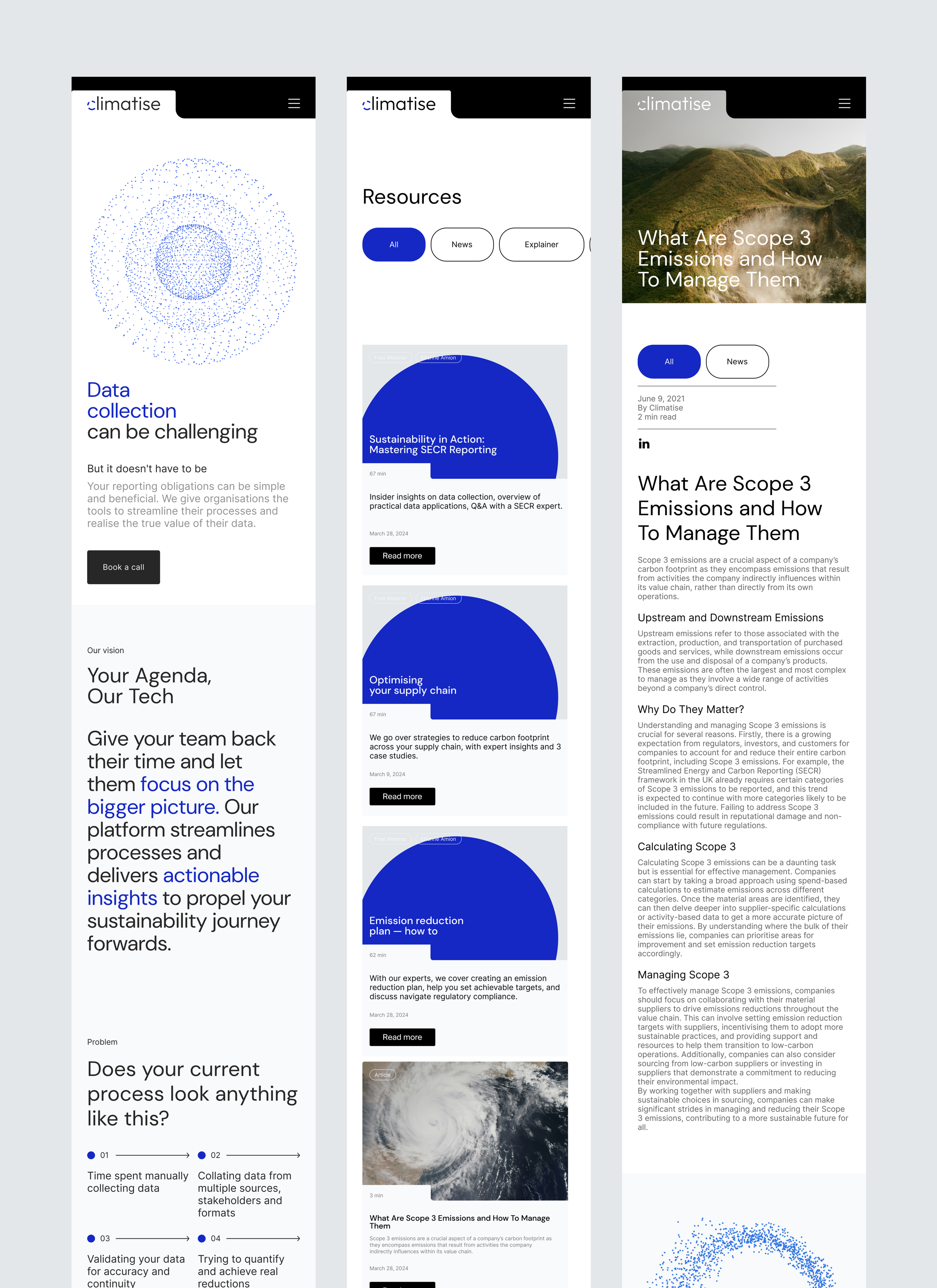 Climatise web design — Изображение №16 — Интерфейсы на Dprofile