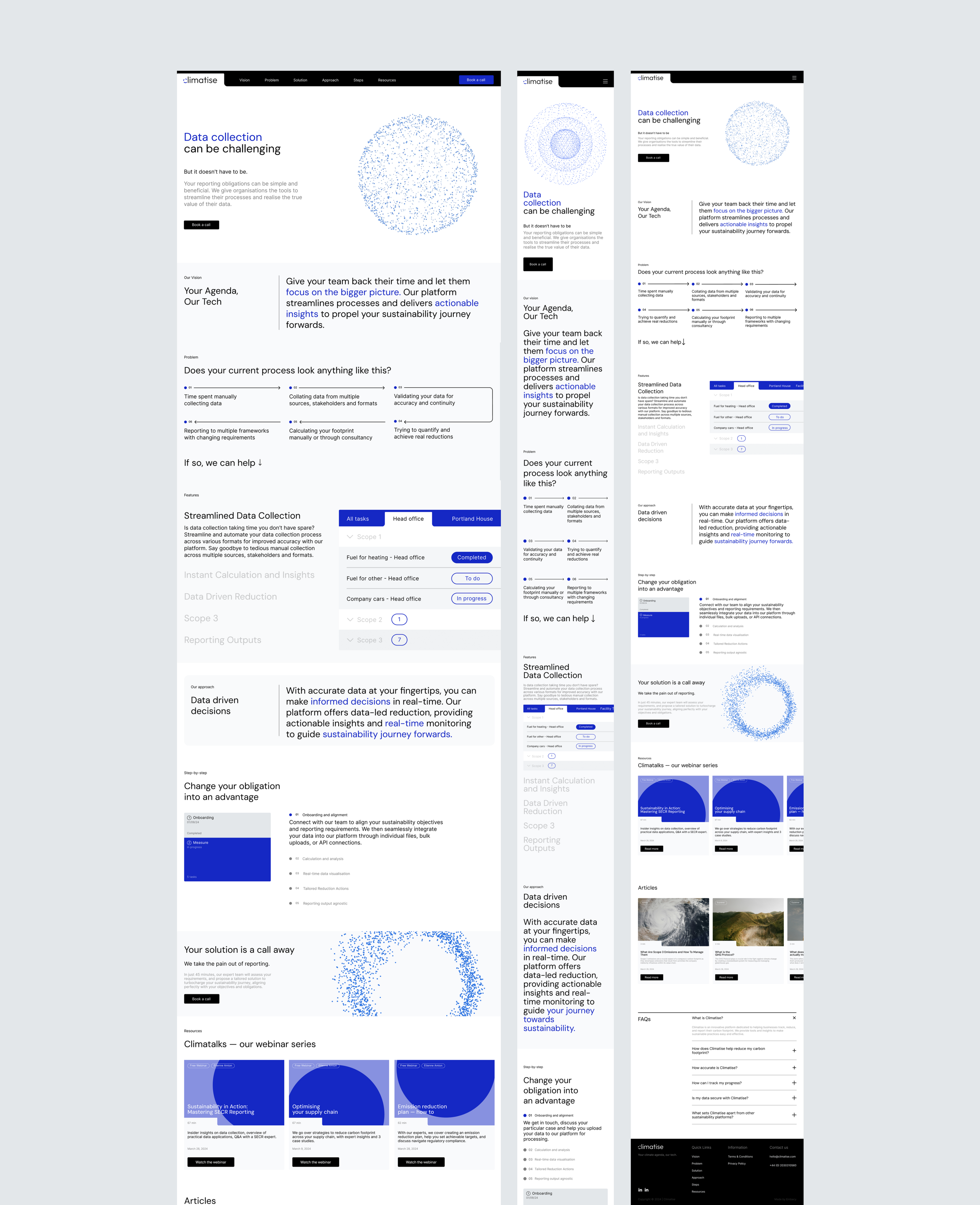 Climatise web design — Изображение №11 — Интерфейсы на Dprofile