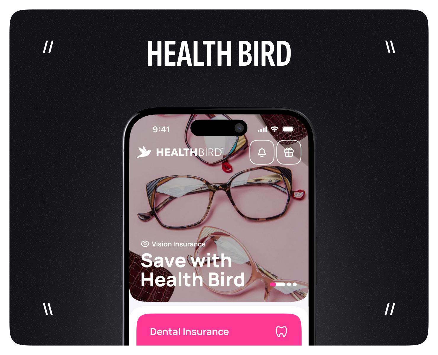 Health Bird - MedTech - Мобилка на Dprofile