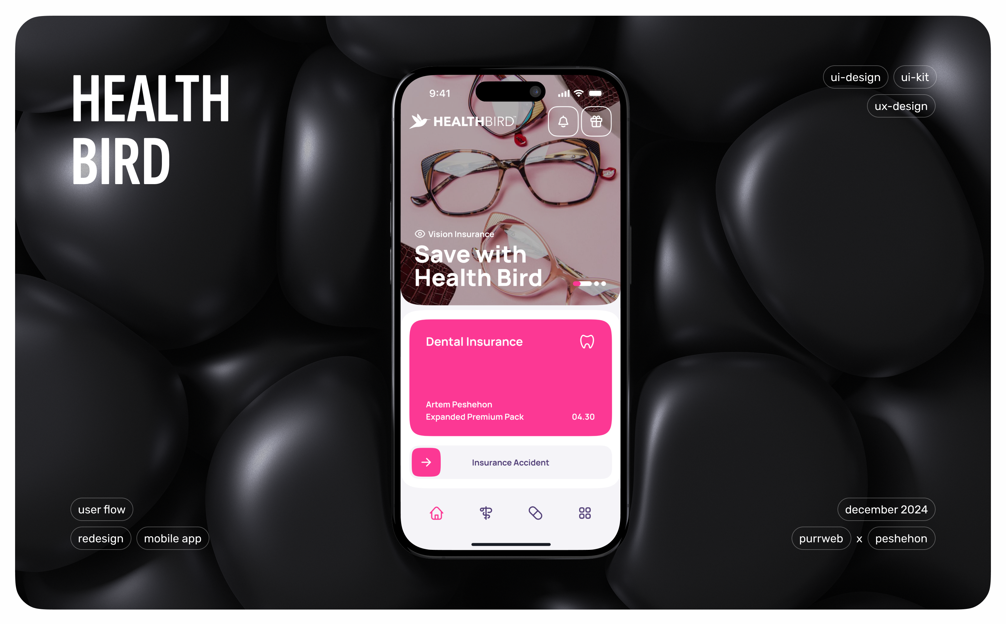 Health Bird - MedTech - Мобилка — Изображение №1 — Интерфейсы на Dprofile