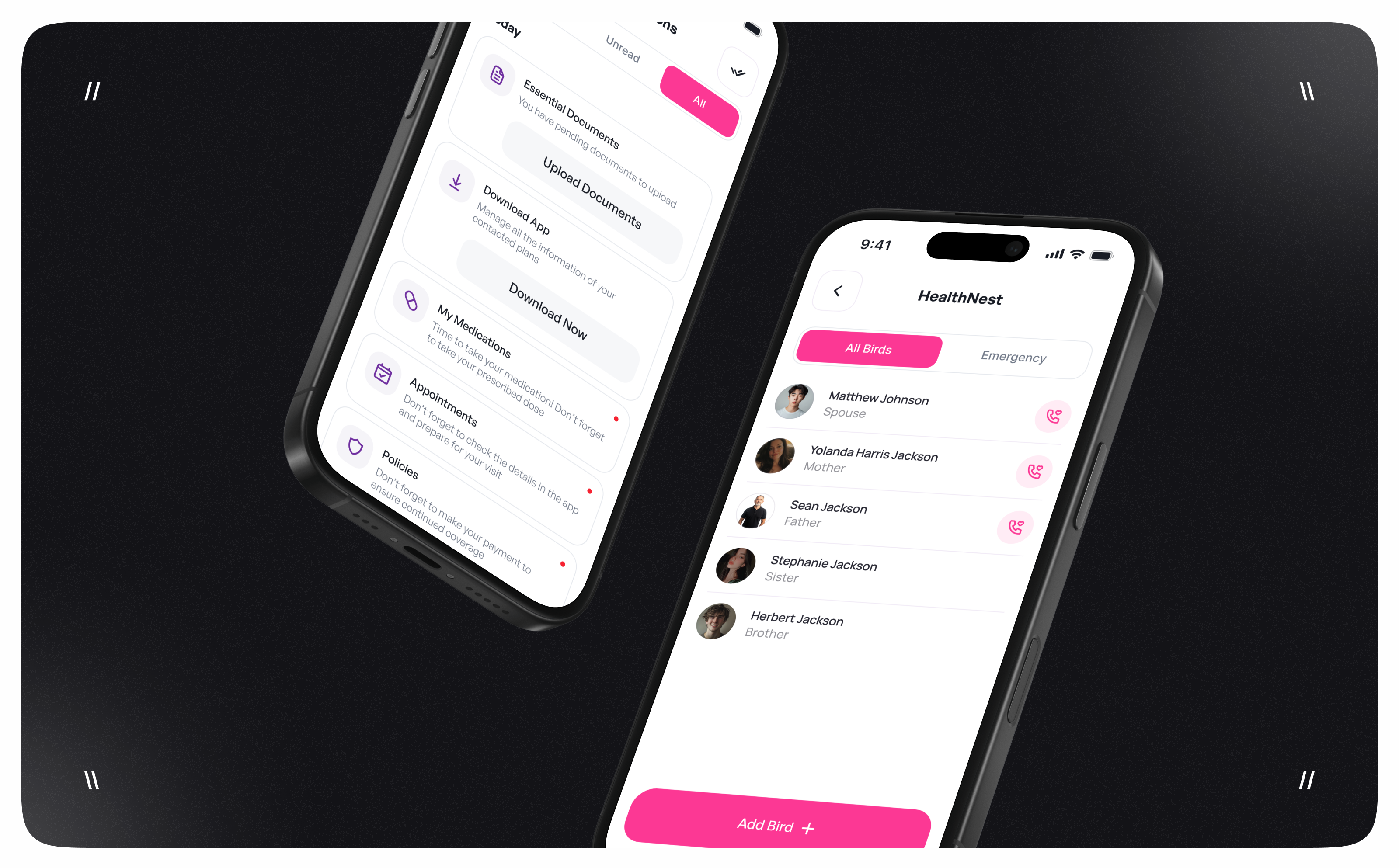 Health Bird - MedTech - Мобилка — Изображение №12 — Интерфейсы на Dprofile