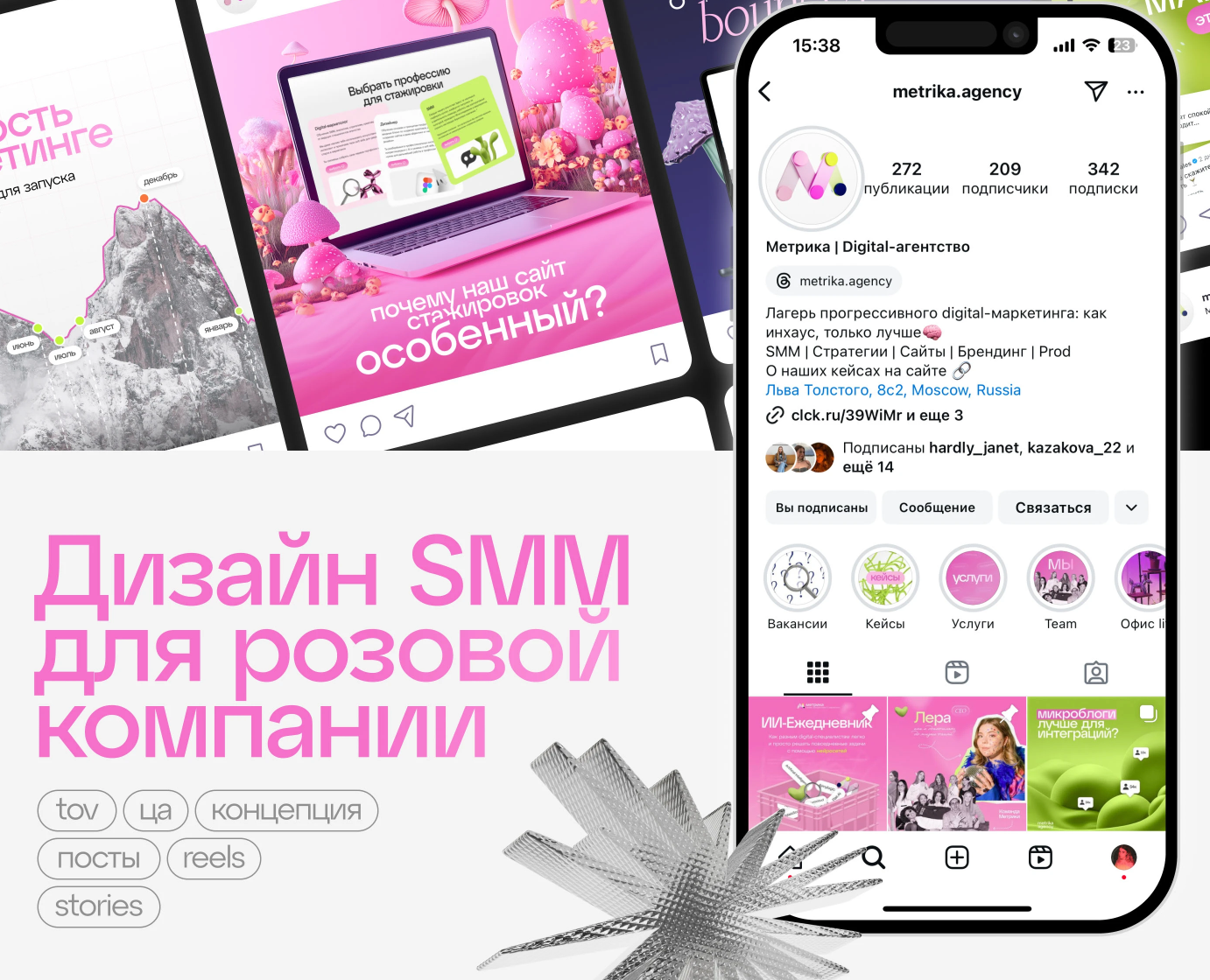 💖 SMM-СТРАТЕГИЯ + ДИЗАЙН БАННЕРОВ ДЛЯ БРЕНДА — Маркетинг на Dprofile