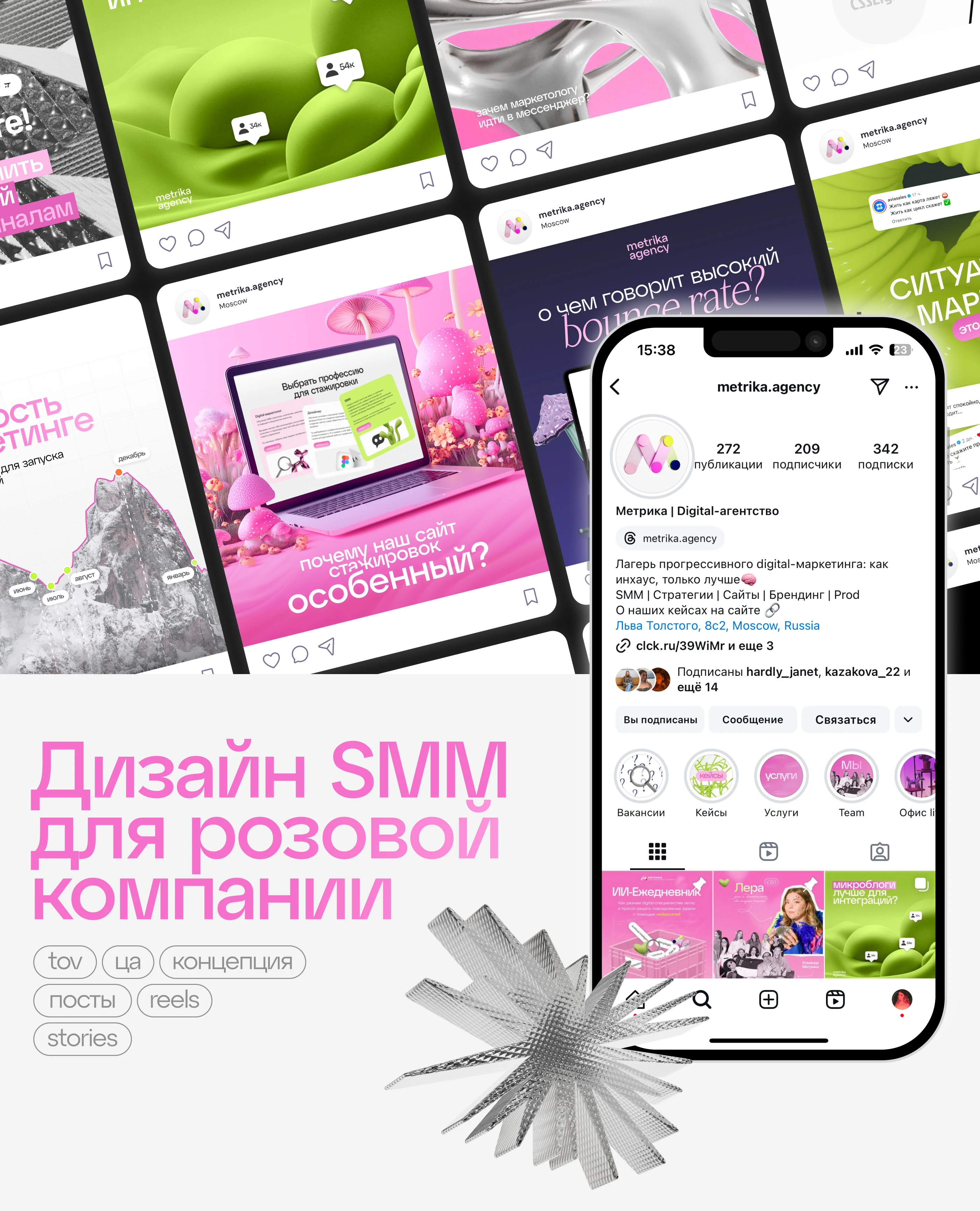 💖 SMM-СТРАТЕГИЯ + ДИЗАЙН БАННЕРОВ ДЛЯ БРЕНДА — Изображение №1 — Маркетинг на Dprofile
