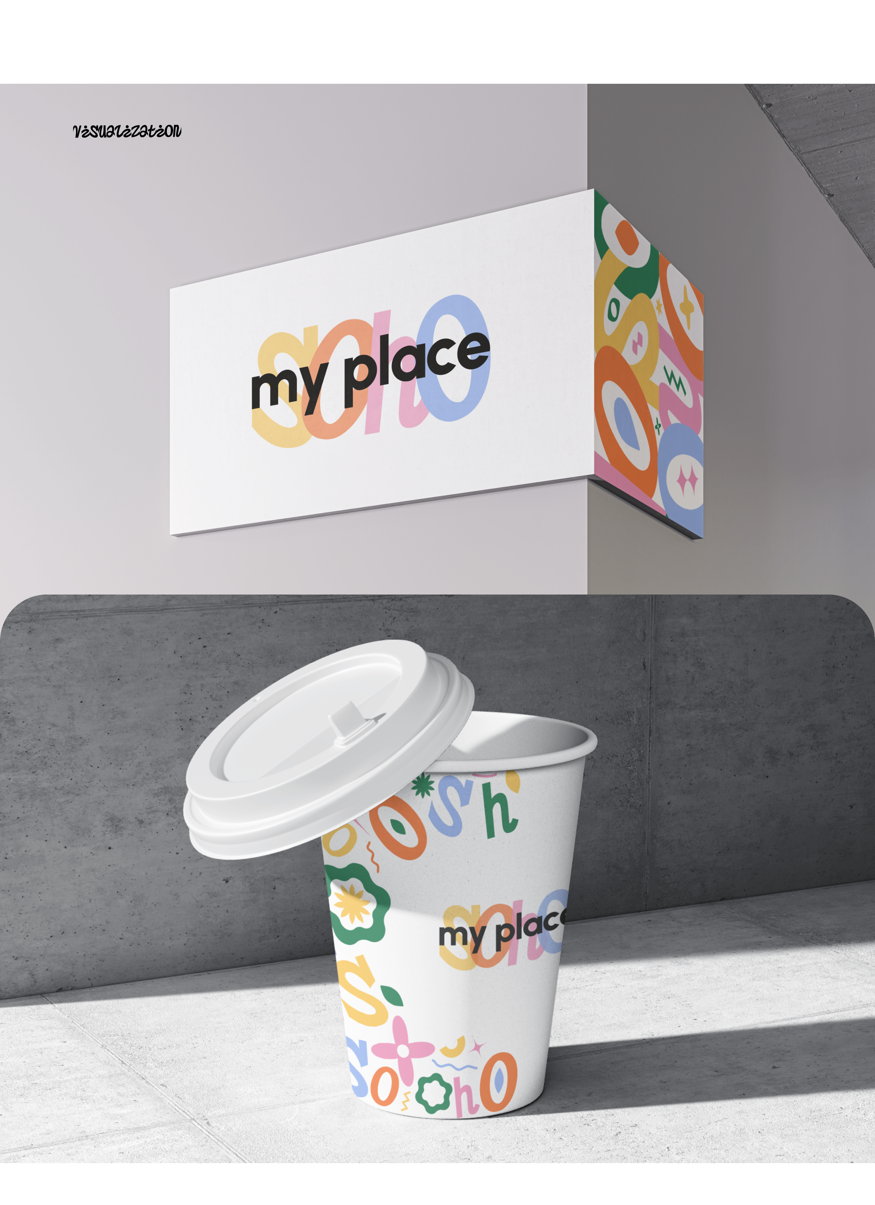 Брендинг для кофейни | My Place Soho — Изображение №5 — Брендинг на Dprofile