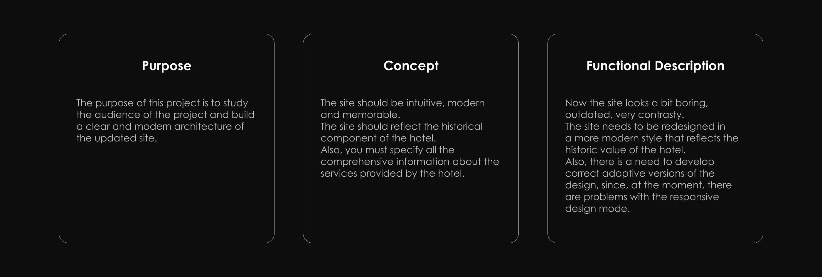 Web UI/UX for hotel site | Redesign — Изображение №3 — Интерфейсы на Dprofile