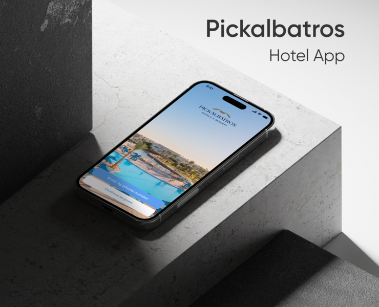 UX/UI design | Hotel App, Pickalbatros — Интерфейсы на Dprofile