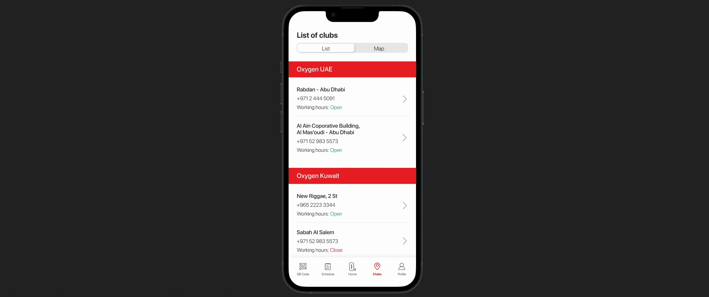 Oxygen Gym App | UX/UI for fitness club app — Изображение №16 — Интерфейсы на Dprofile