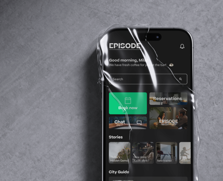 Episode Hotel App | Mobile UX/UI Design — Интерфейсы на Dprofile