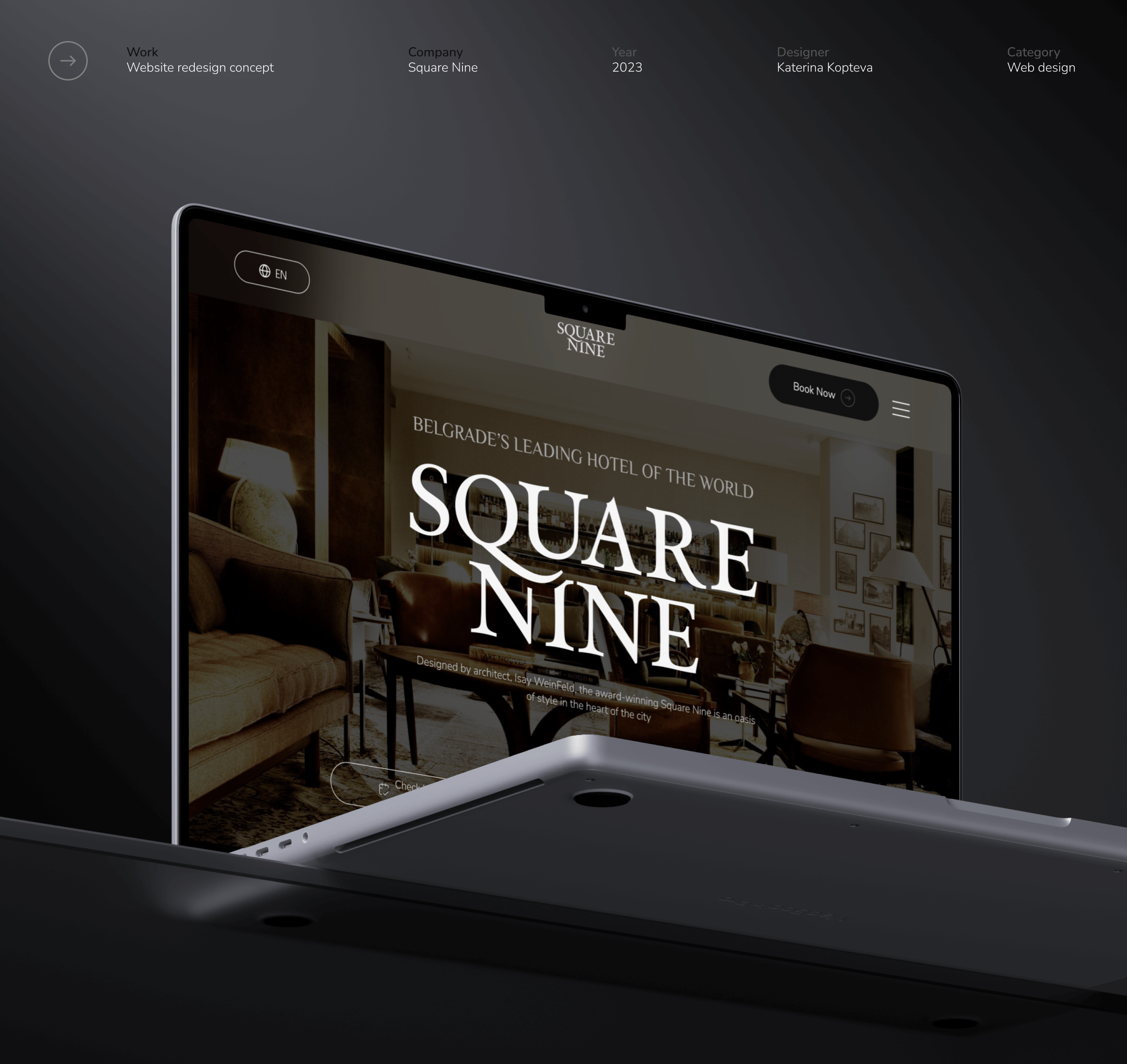 Hotel website | Redesign concept | UX/UI — Изображение №1 — Интерфейсы на Dprofile