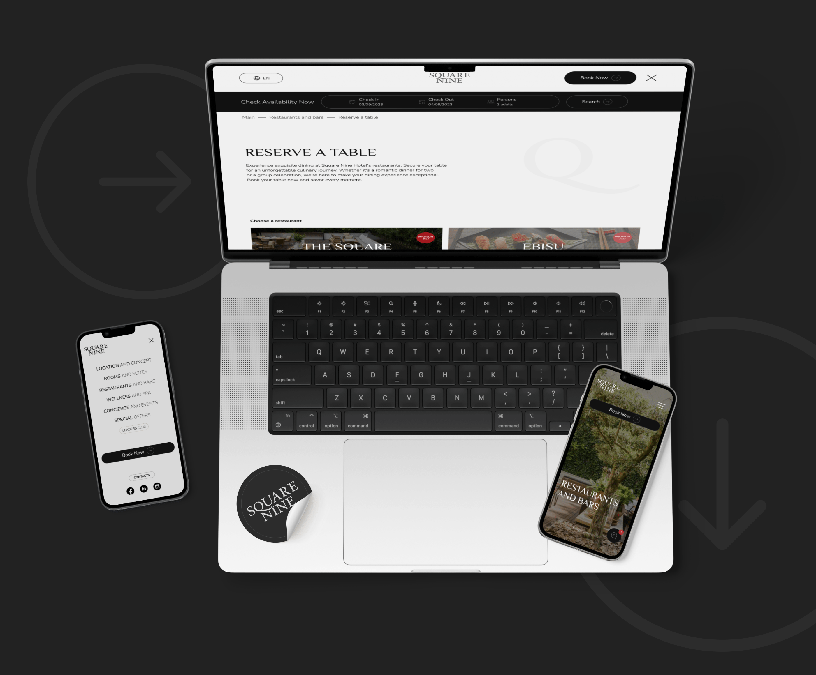 Hotel website | Redesign concept | UX/UI — Изображение №6 — Интерфейсы на Dprofile