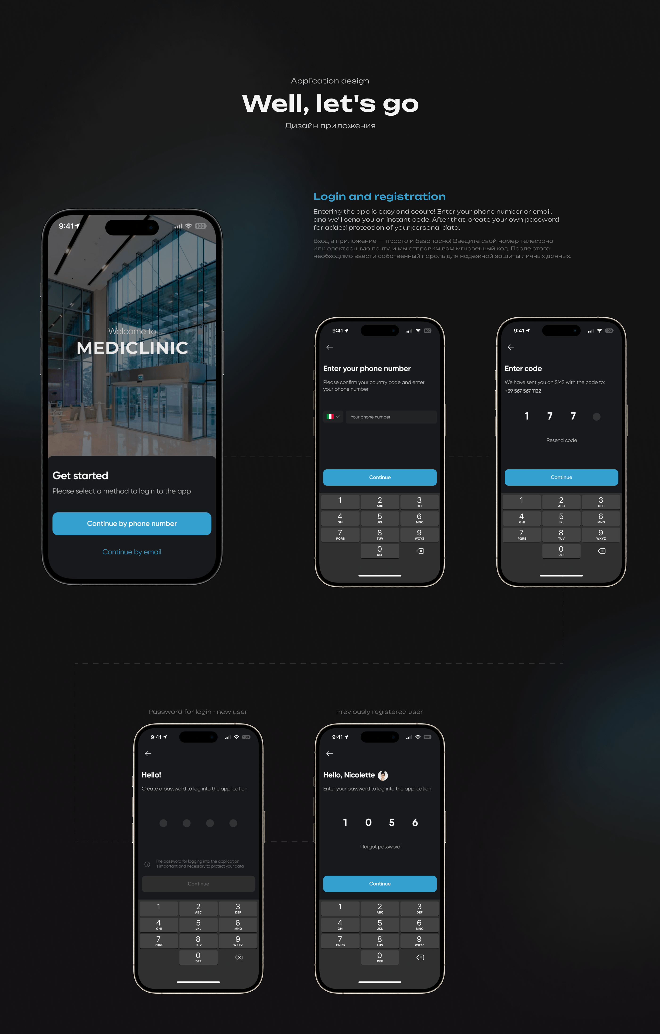 Mediclinic | Clinic App Case | UX/UI — Изображение №10 — Интерфейсы на Dprofile