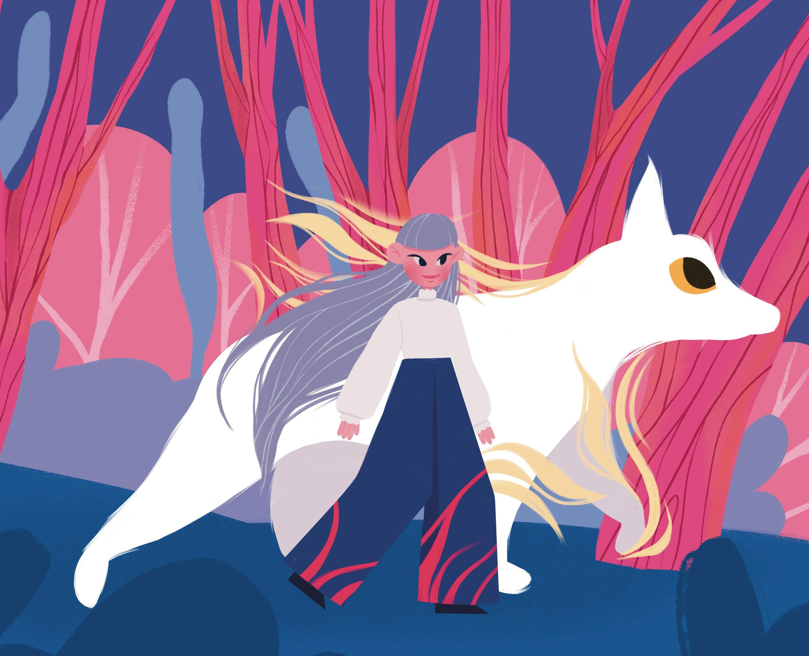 Illustration for Ozon brand | Макет для Озон — Иллюстрация на Dprofile