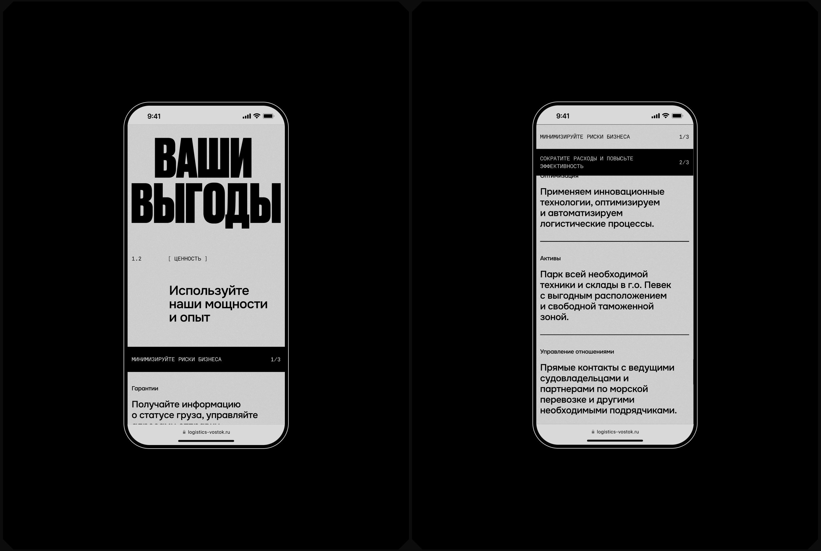 Логистика Дальний Восток® — Изображение №15 — Интерфейсы, Брендинг на Dprofile