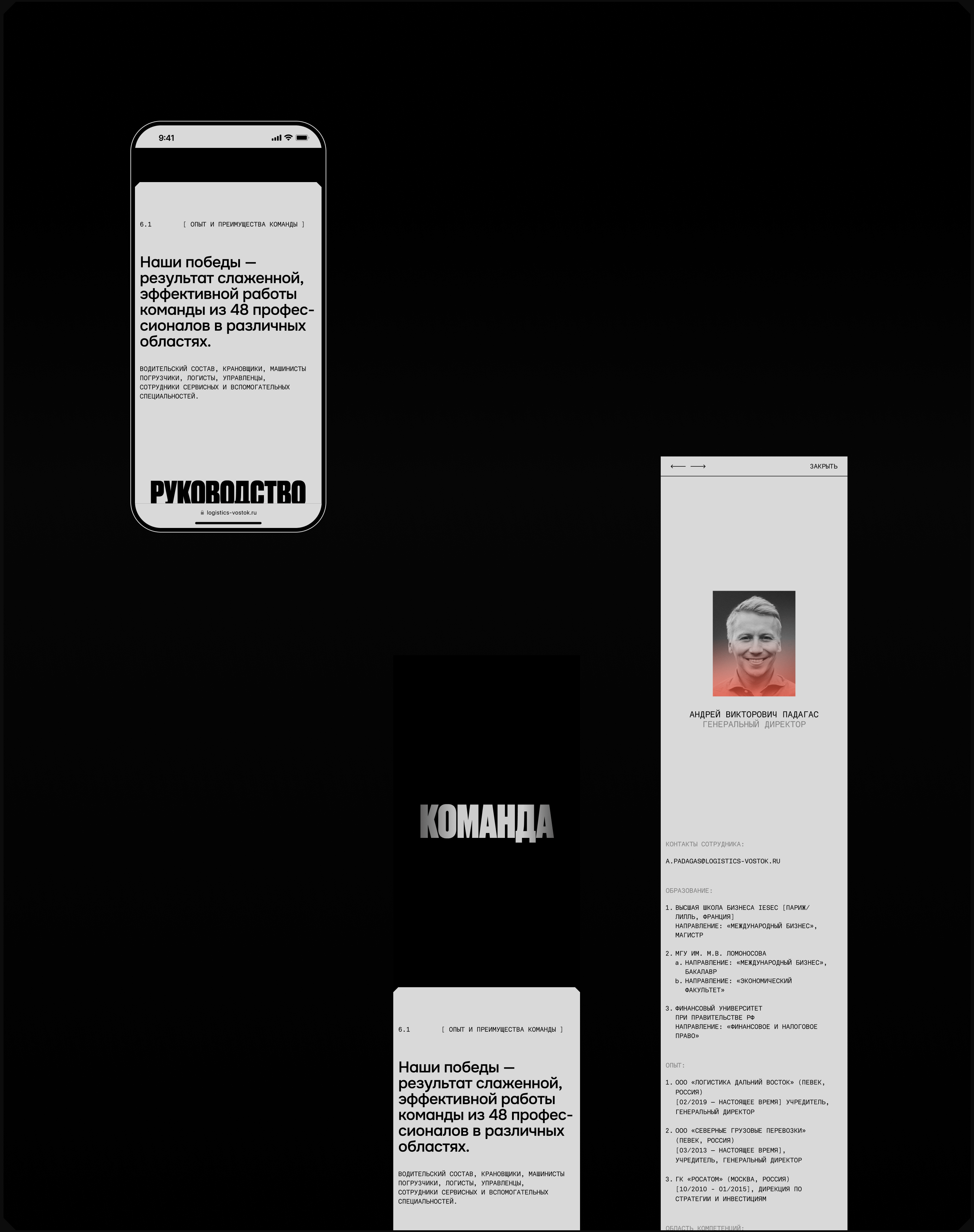 Логистика Дальний Восток® — Изображение №42 — Интерфейсы, Брендинг на Dprofile