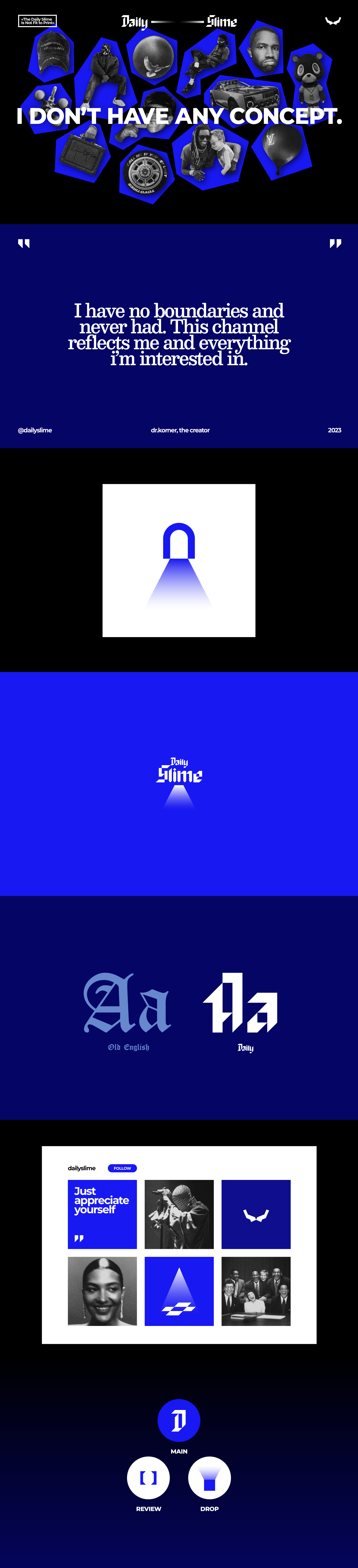 Daily Slime Identity — Изображение №1 — Брендинг на Dprofile