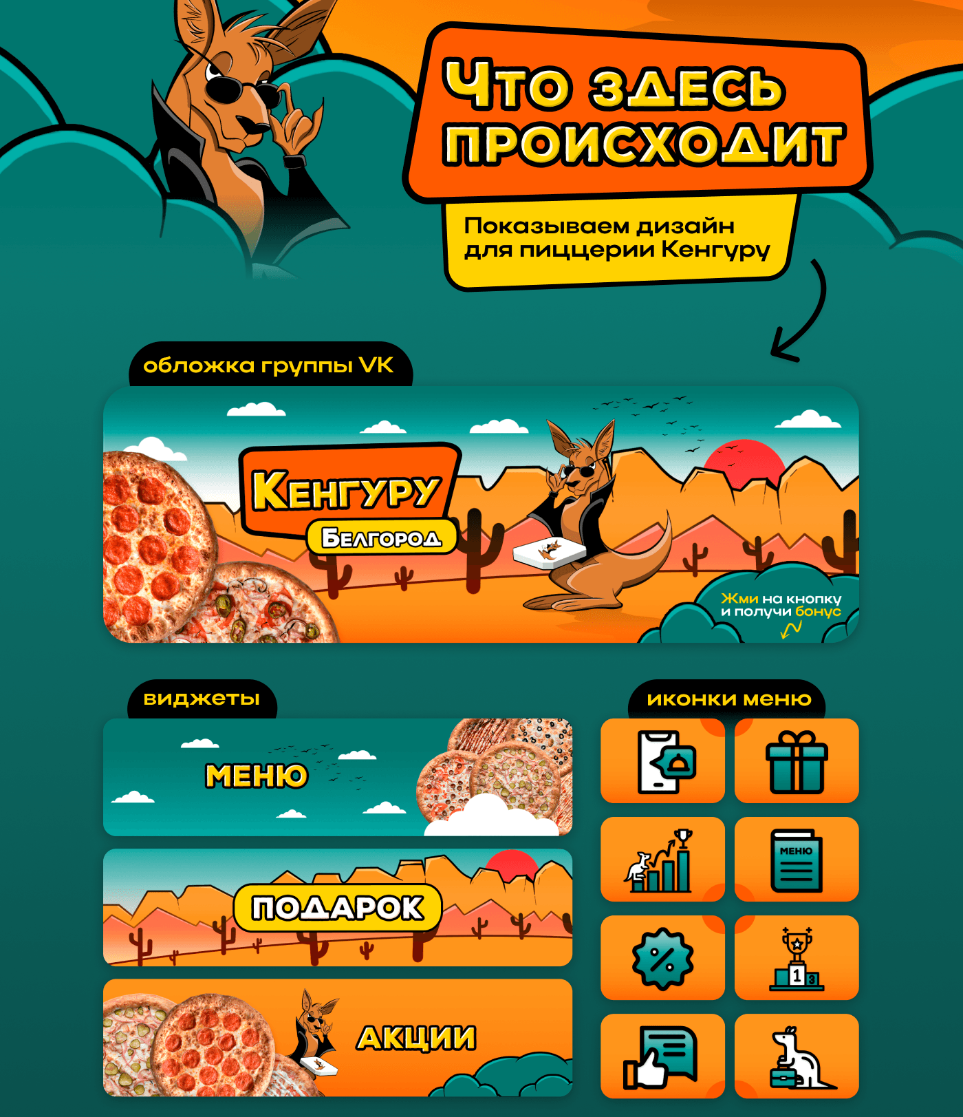 Фирменный стиль для пиццерии — Изображение №2 — Брендинг, Маркетинг на Dprofile