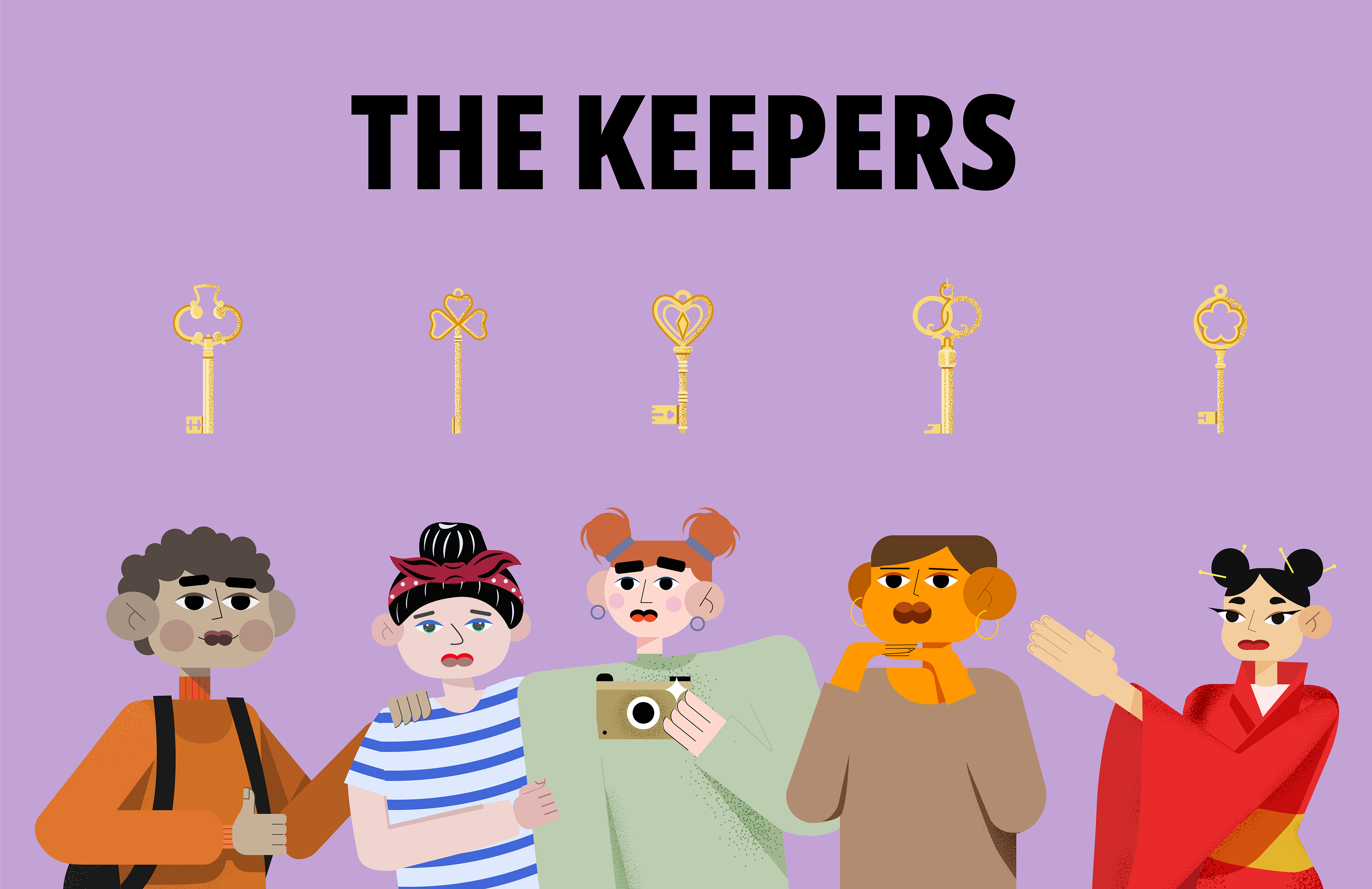 The keepers — Изображение №1 — Брендинг, Иллюстрация на Dprofile