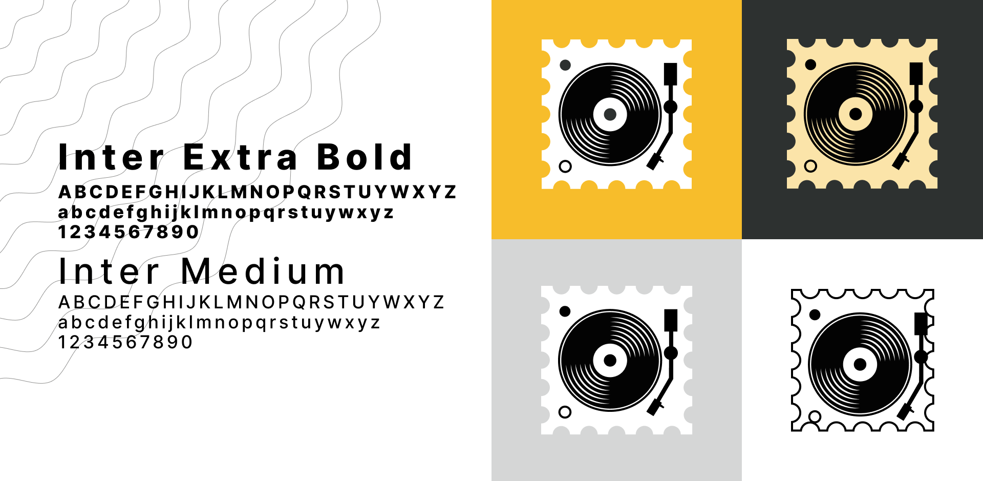 Музыкальный бар «Vinyl Box» — Изображение №5 — Брендинг на Dprofile