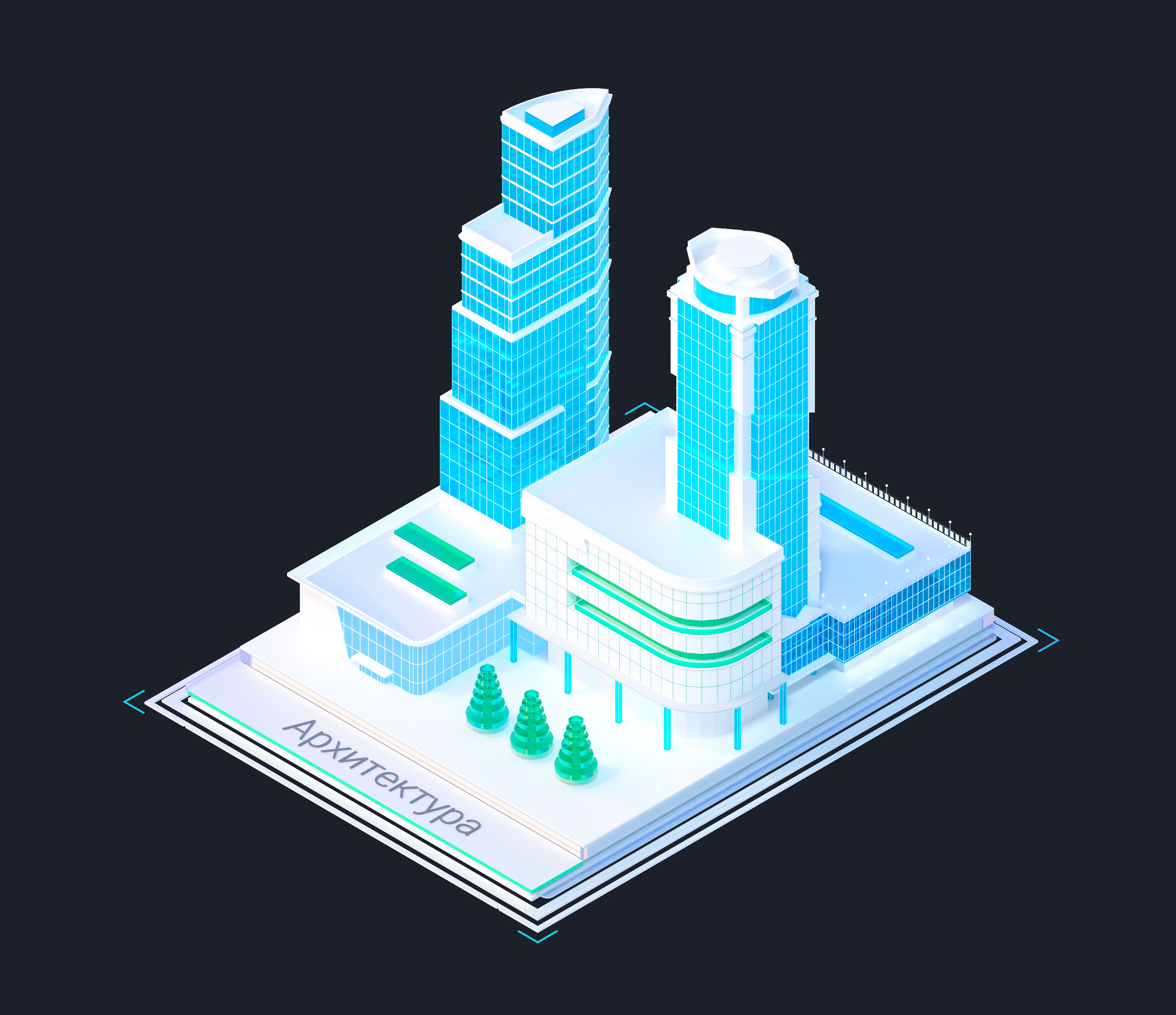 nanoCAD / Визуализация Платформы - часть 2 — Изображение №12 — 3D, Анимация на Dprofile