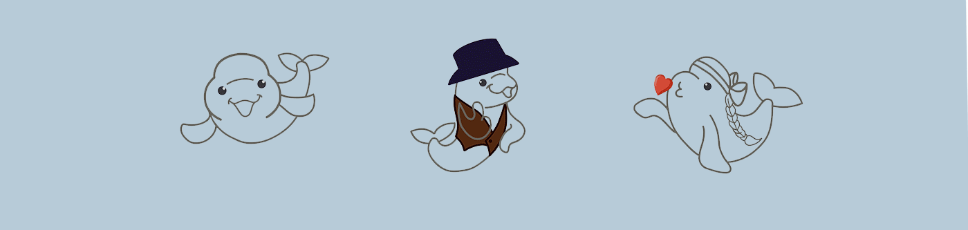 Маскот фестиваля поморской культуры — Изображение №2 — Брендинг, Иллюстрация на Dprofile