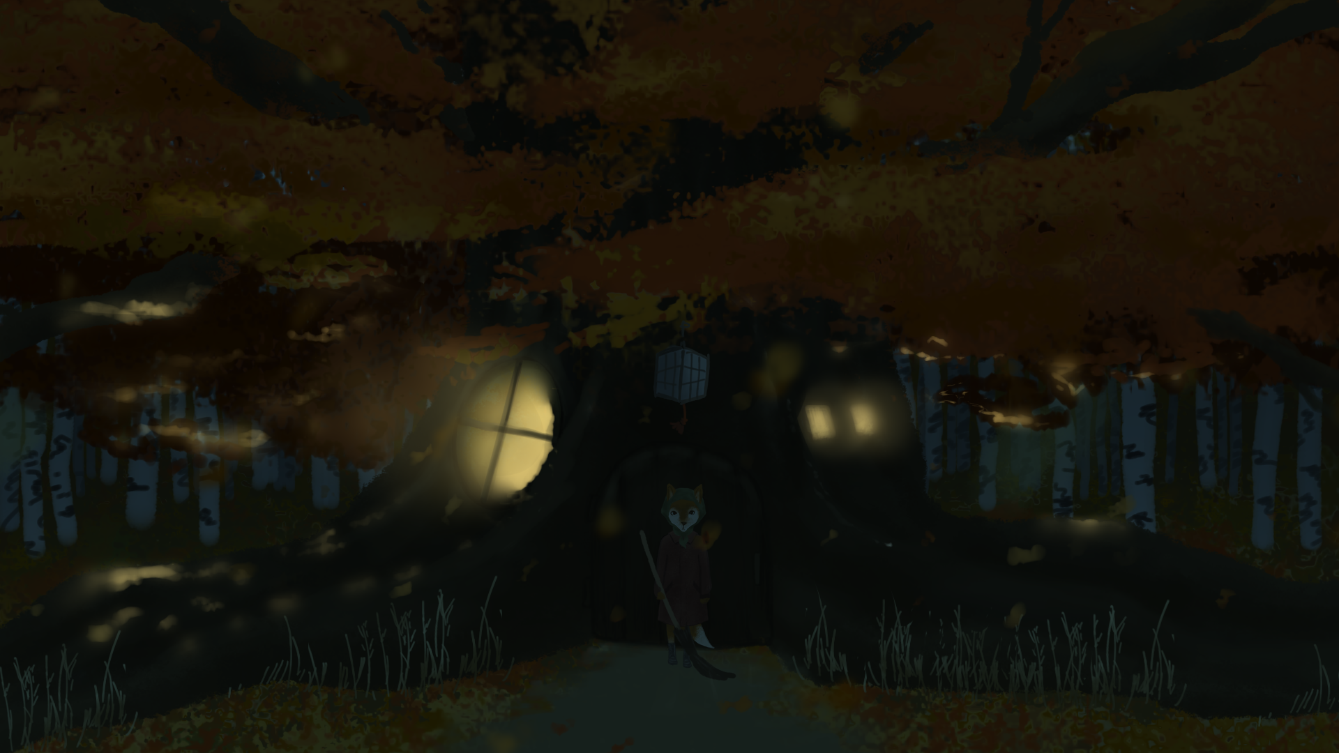 Lantern in the night — Изображение №9 — Иллюстрация, Анимация на Dprofile