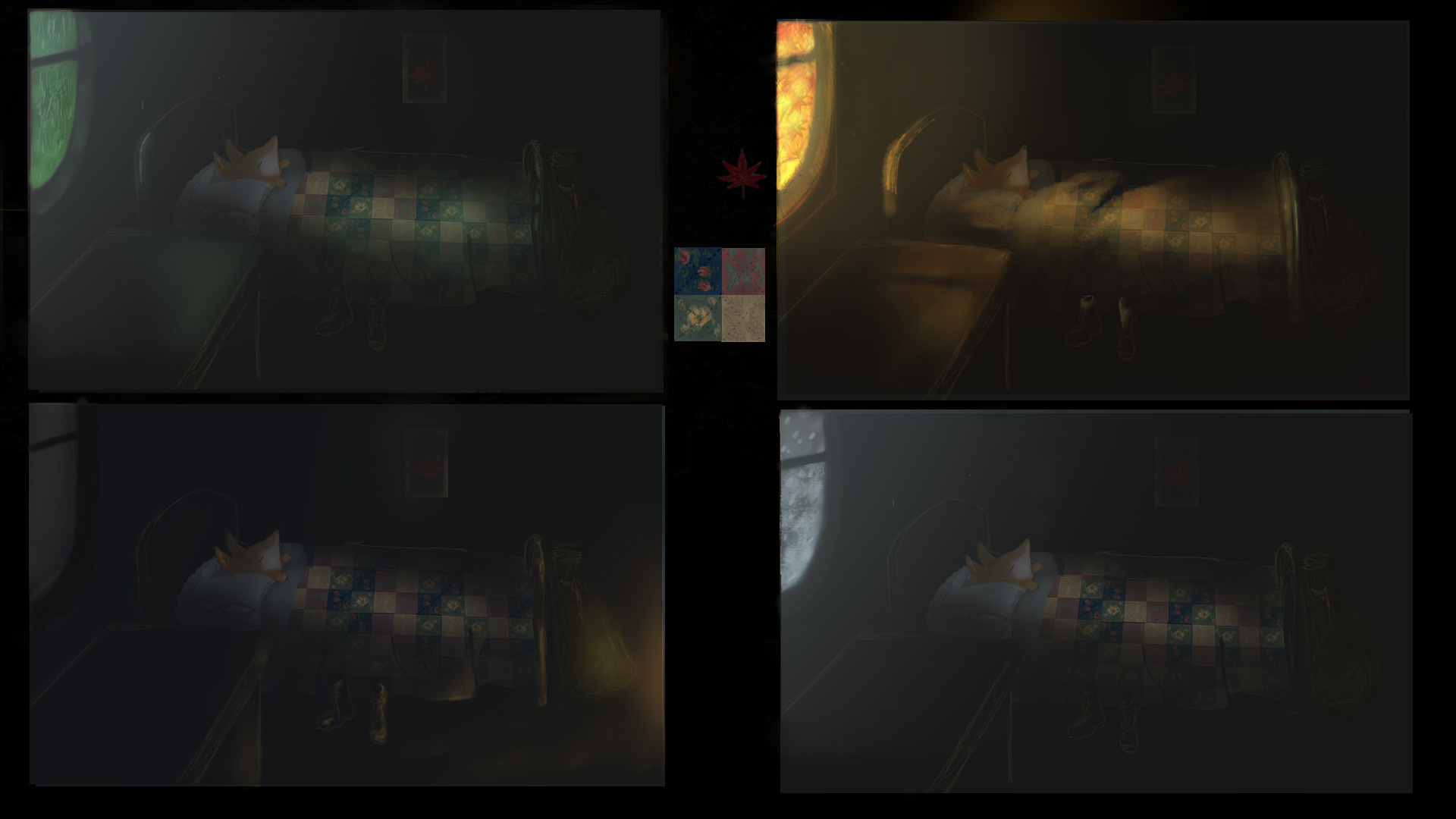 Lantern in the night — Изображение №11 — Иллюстрация, Анимация на Dprofile