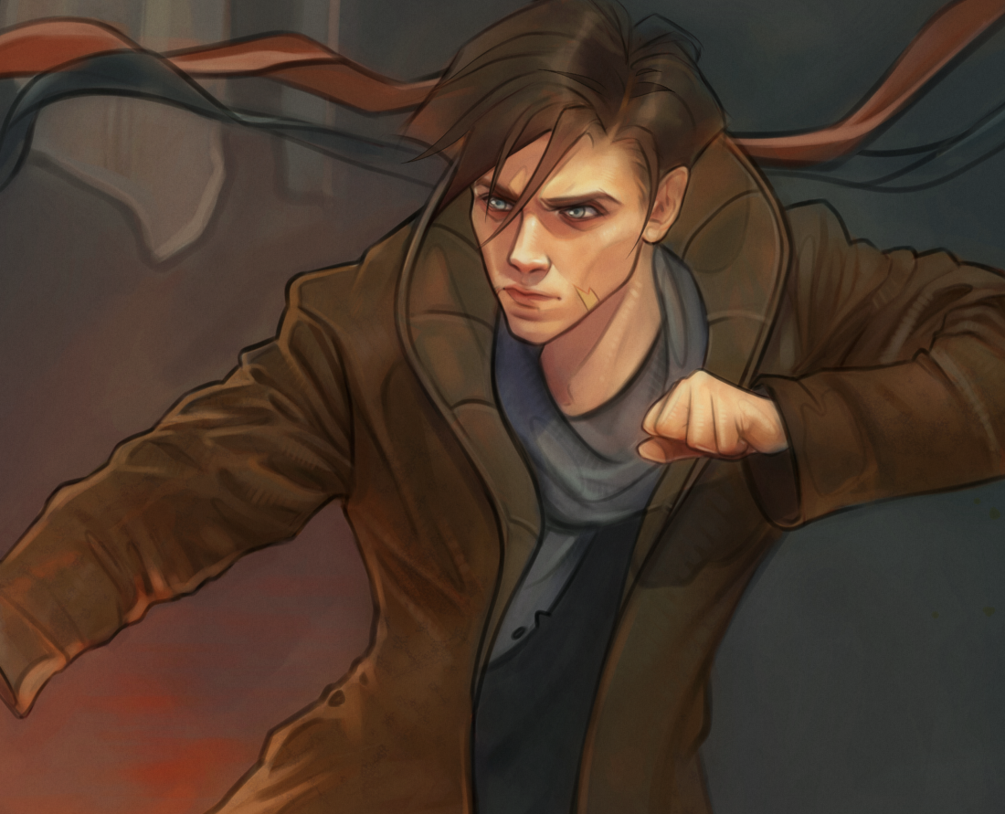 Вторая иллюстрация для "W.I.T.C.H." артбука на Dprofile