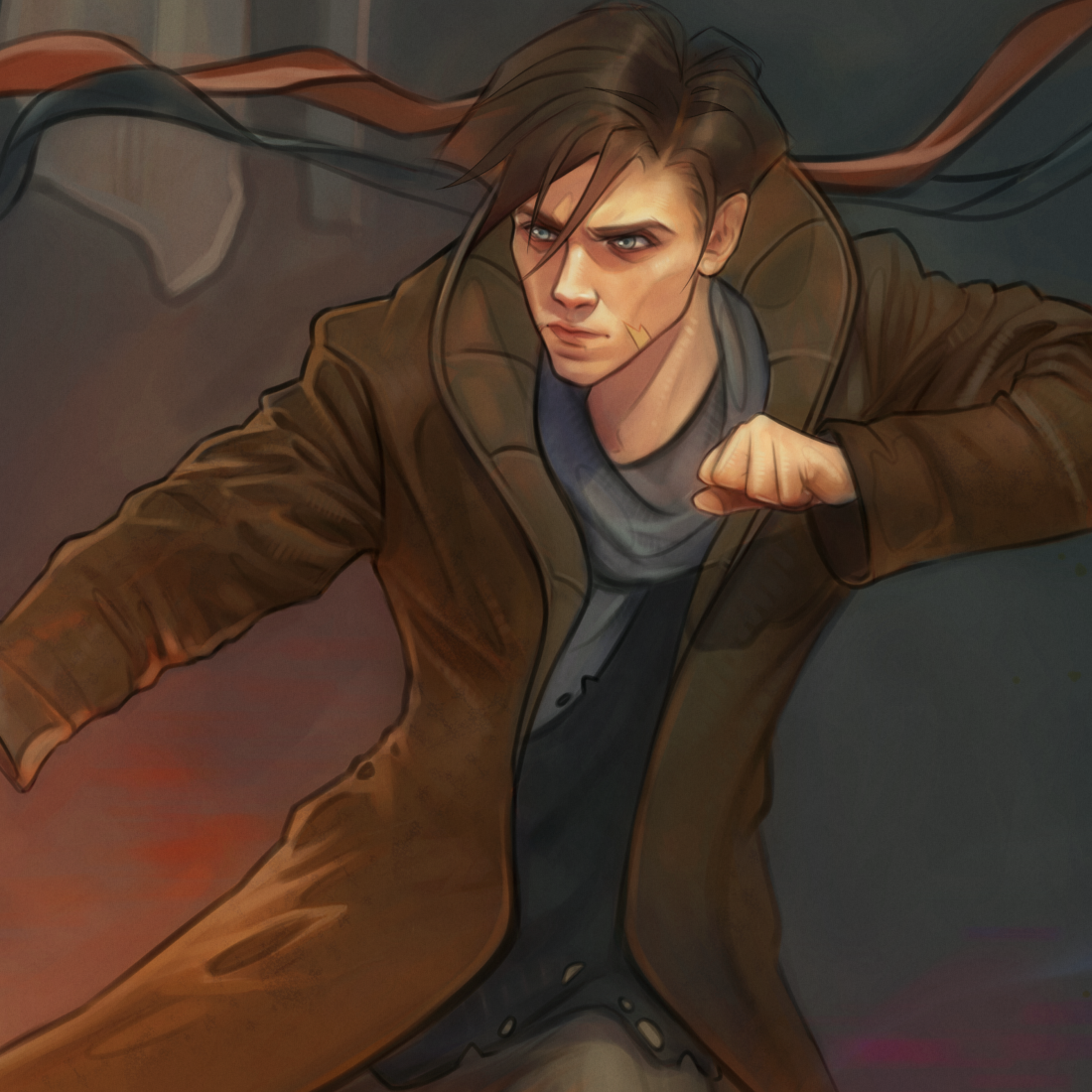 Вторая иллюстрация для "W.I.T.C.H." артбука — Изображение №2 — Иллюстрация на Dprofile