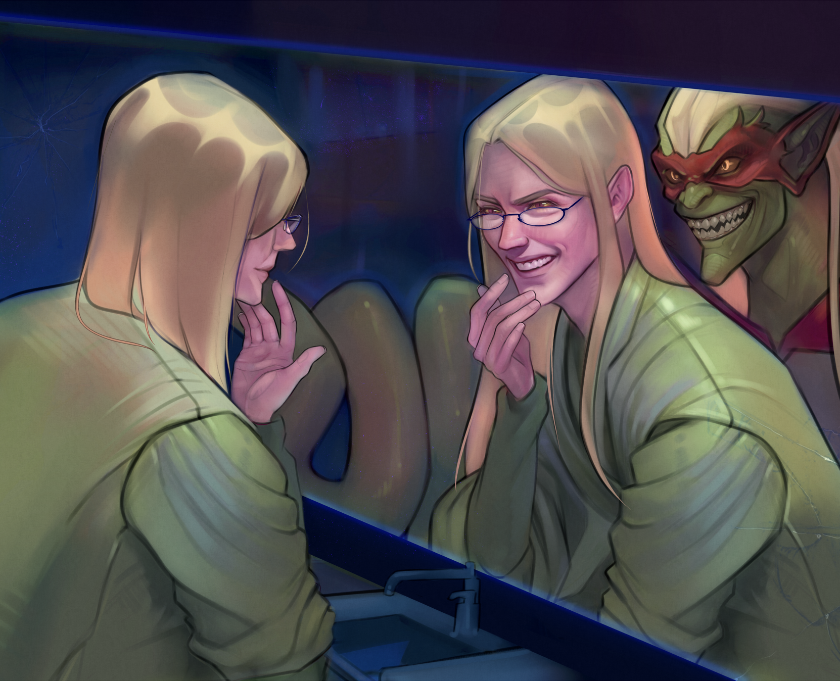 Третья иллюстрация для "W.I.T.C.H." артбука. на Dprofile