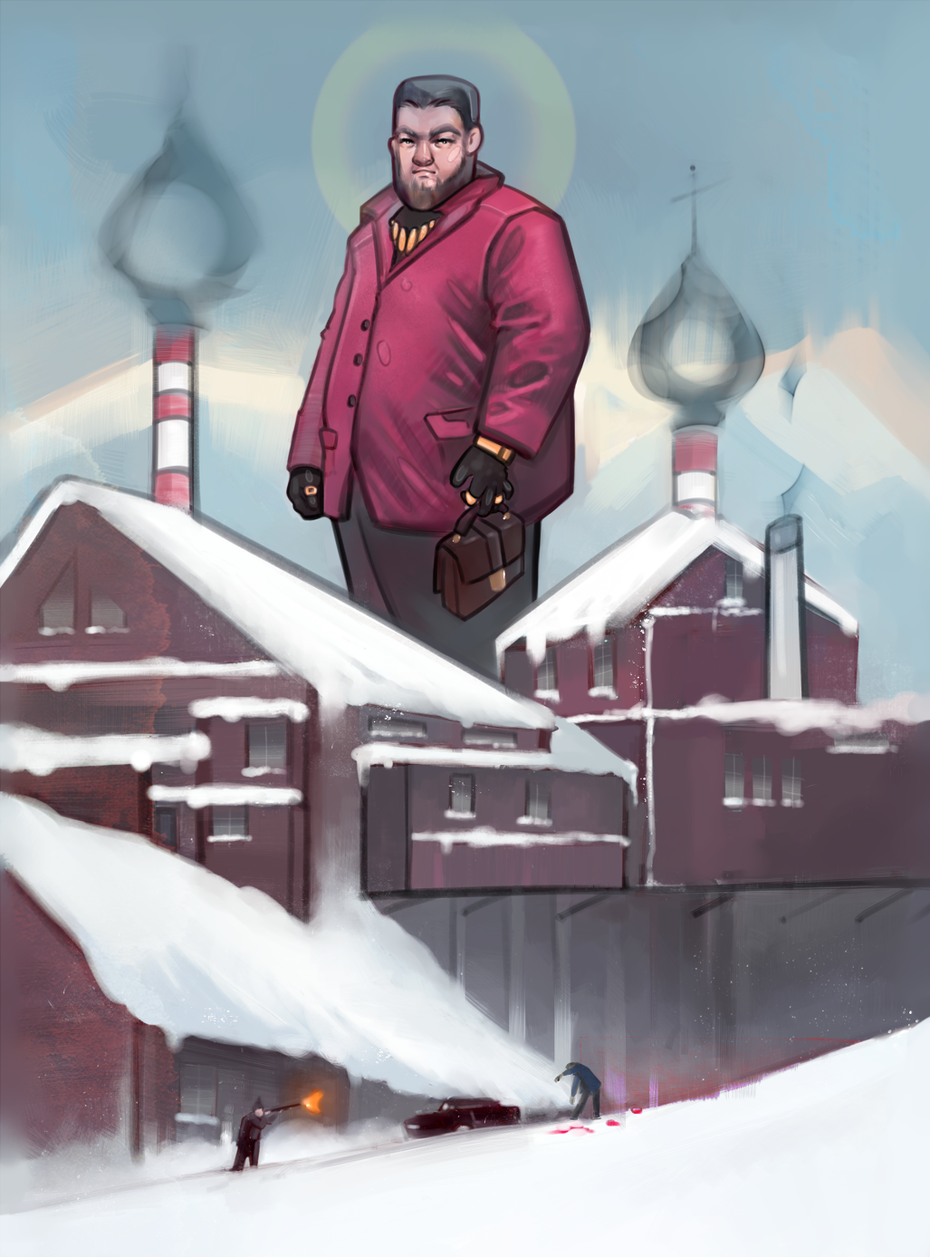 Разворот для печатного издания — Изображение №2 — Иллюстрация, Графика на Dprofile