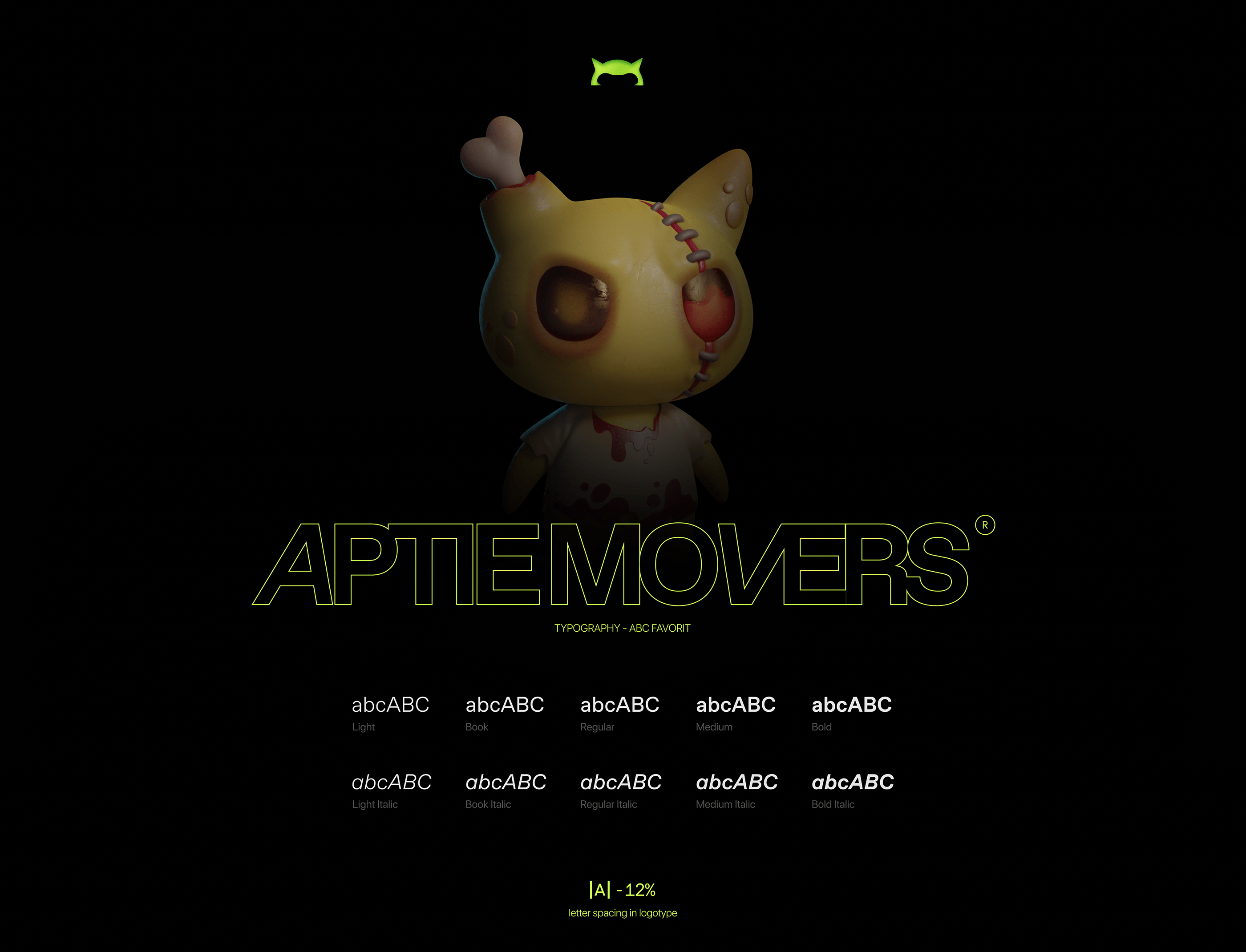 Aptie Movers® - Brand Identity | Logotype | NFT — Изображение №3 — Брендинг, Графика на Dprofile