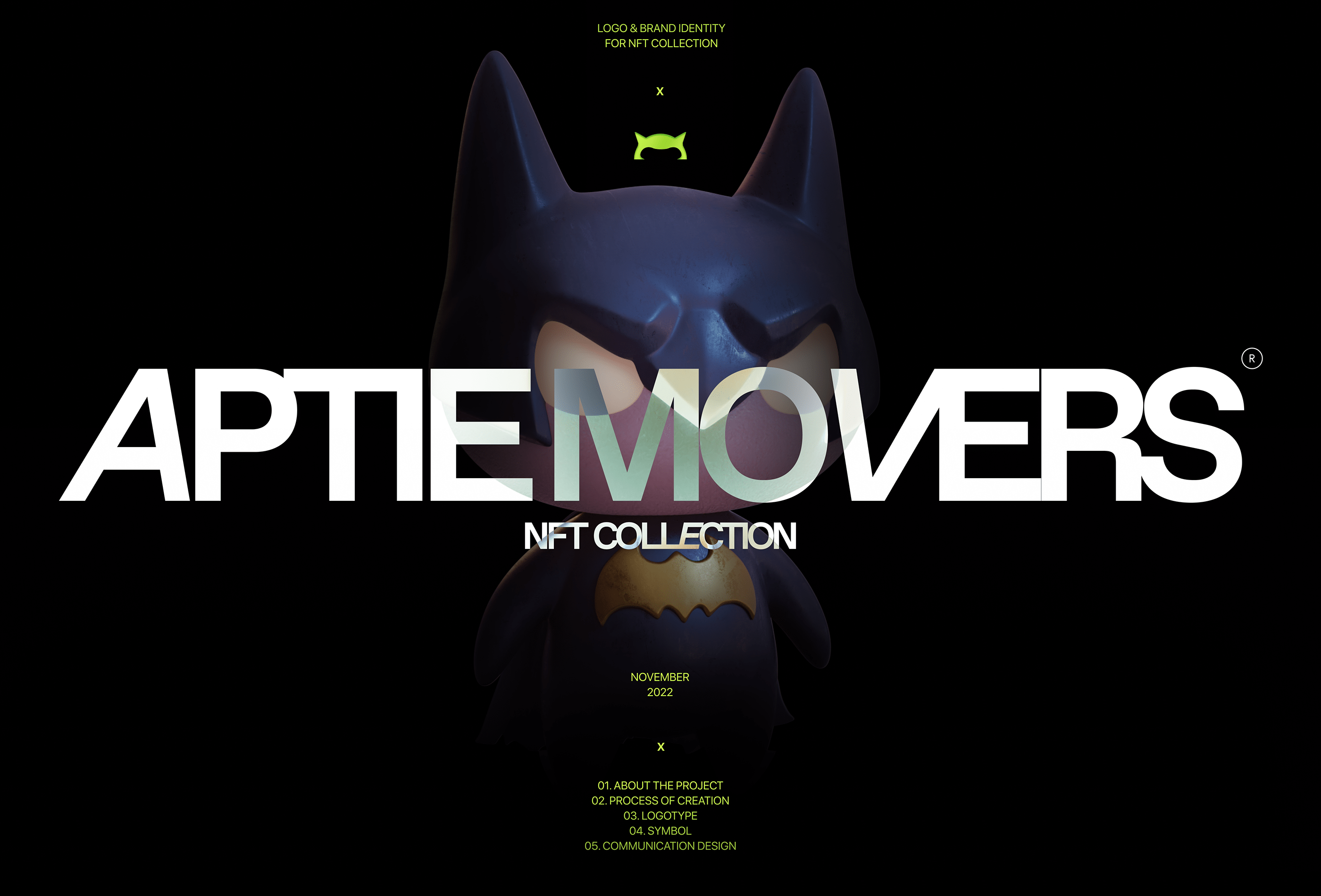 Aptie Movers® - Brand Identity | Logotype | NFT — Изображение №1 — Брендинг, Графика на Dprofile