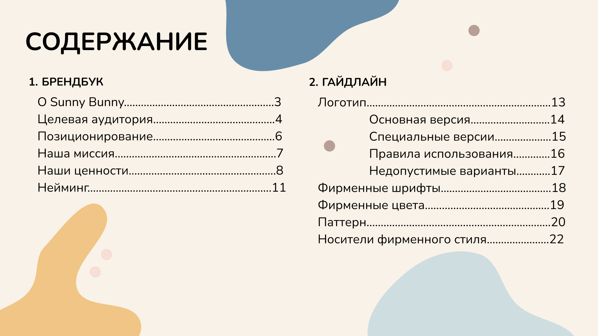 Фирменный стиль Sunny Bunny (концепт) | Branding — Изображение №3 — Брендинг на Dprofile