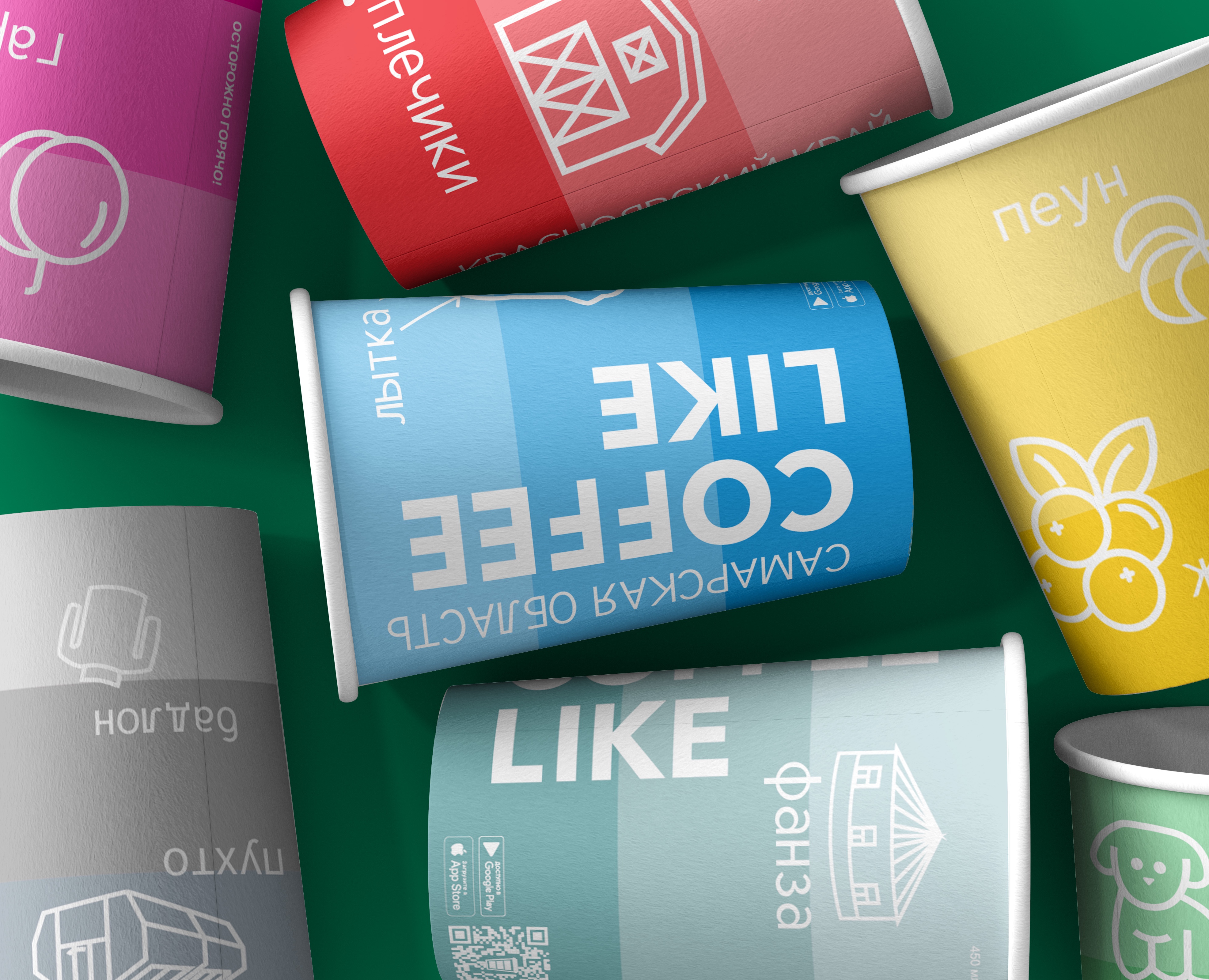 Путешествия по России / COFFEE LIKE — Брендинг на Dprofile