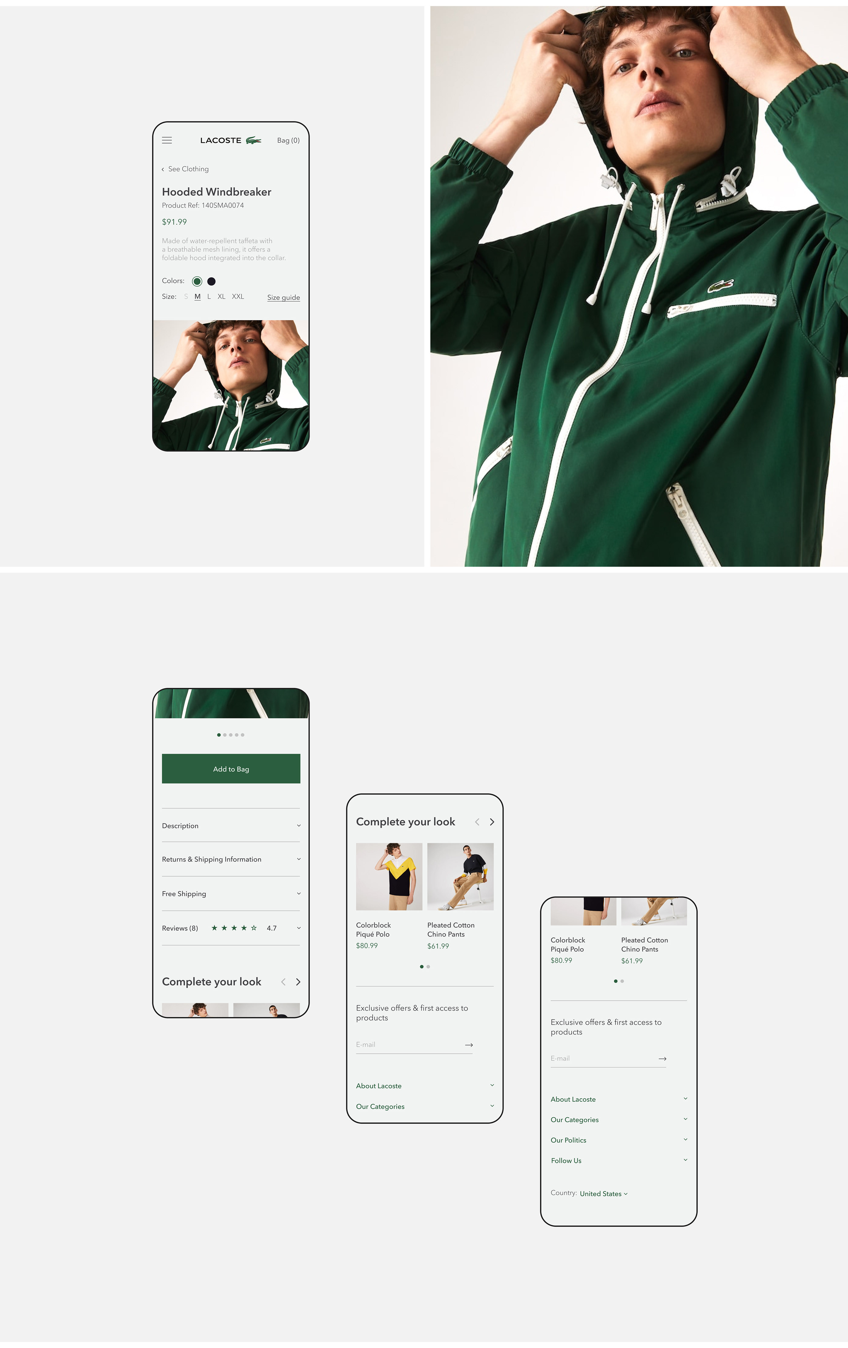 Lacoste — Website 2021 — Изображение №10 — Интерфейсы на Dprofile