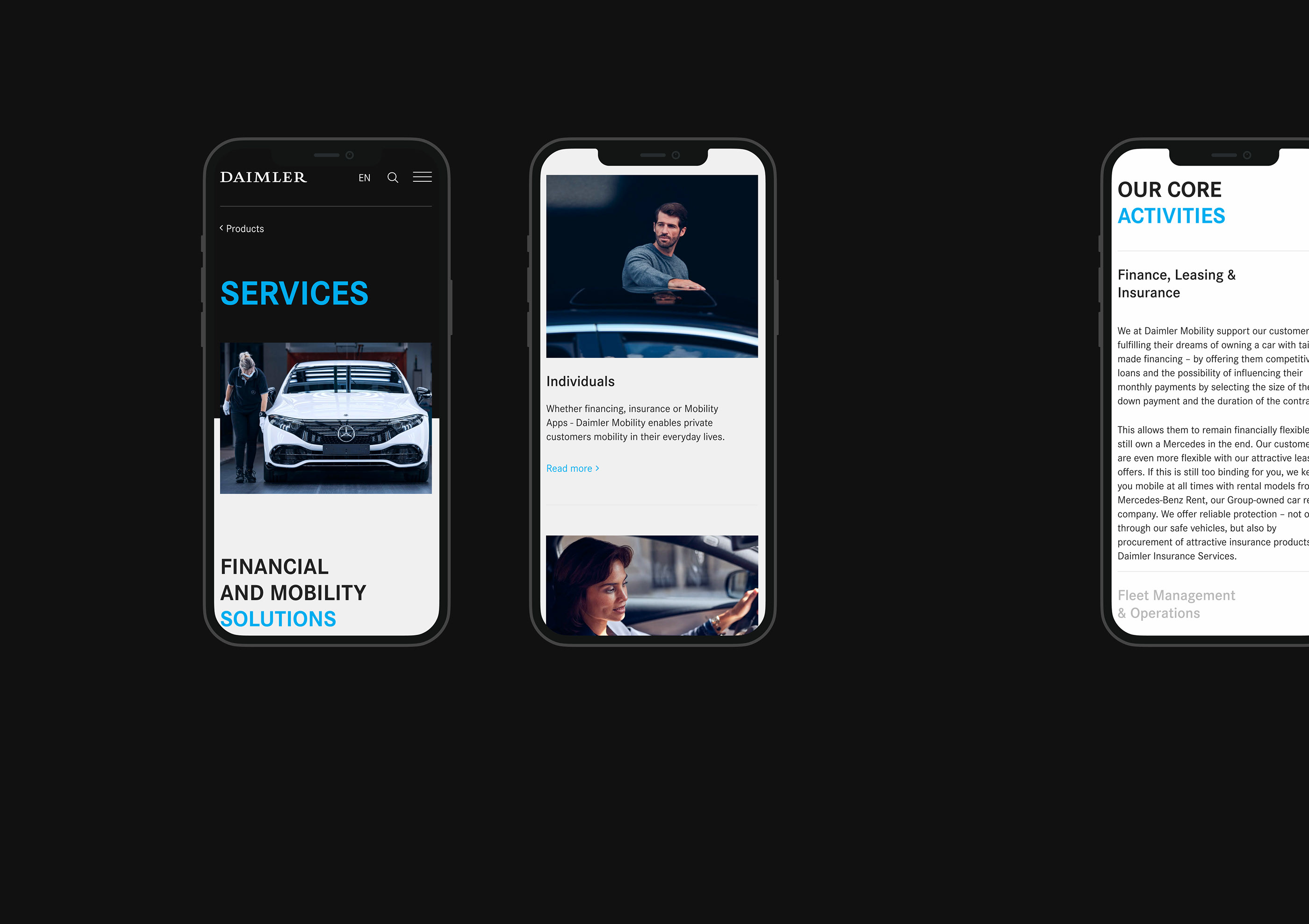 Daimler — Corporate website — Изображение №10 — Интерфейсы на Dprofile