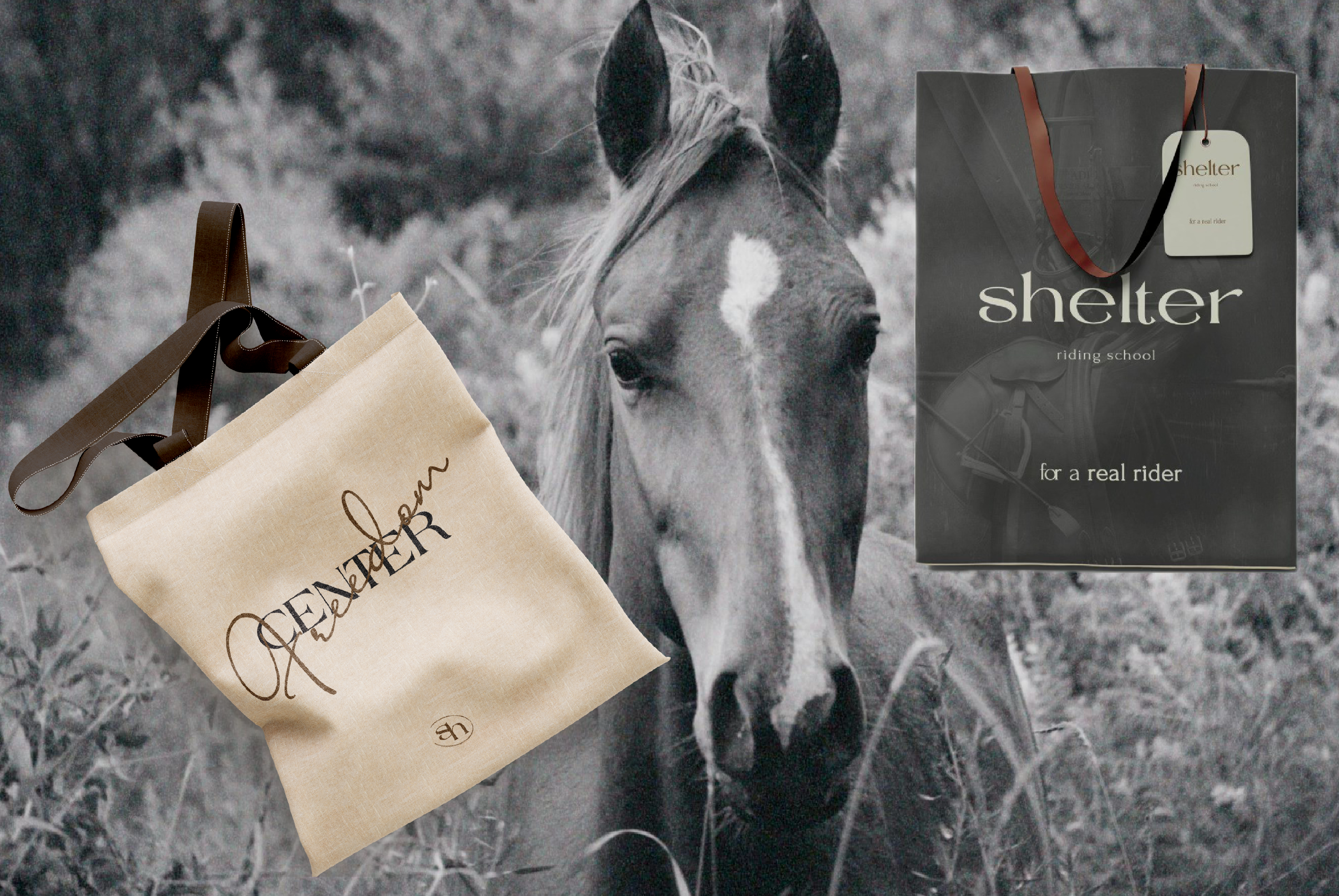 Shelter | brand identity for riding school — Изображение №16 — Брендинг, Графика на Dprofile