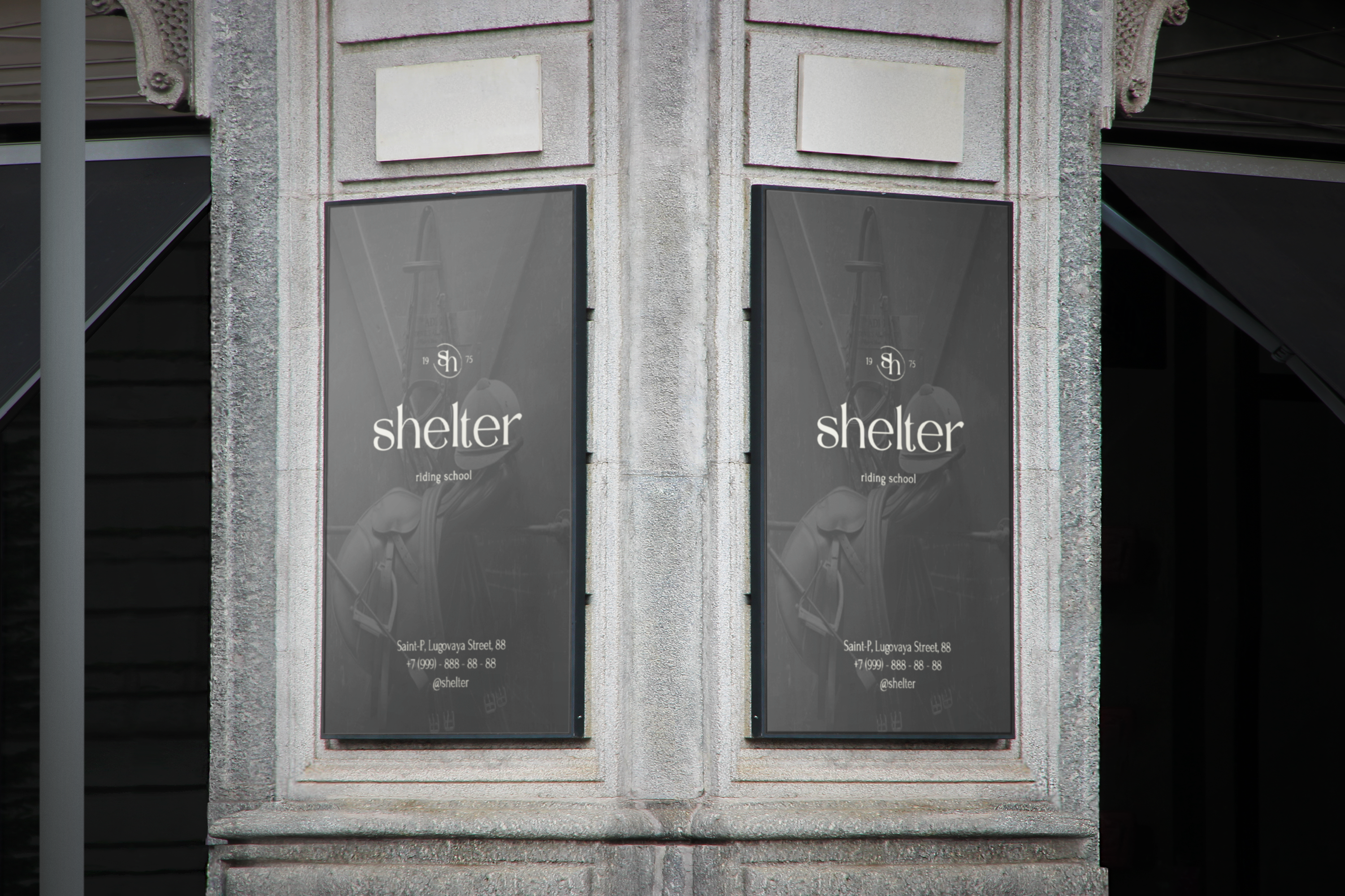 Shelter | brand identity for riding school — Изображение №10 — Брендинг, Графика на Dprofile