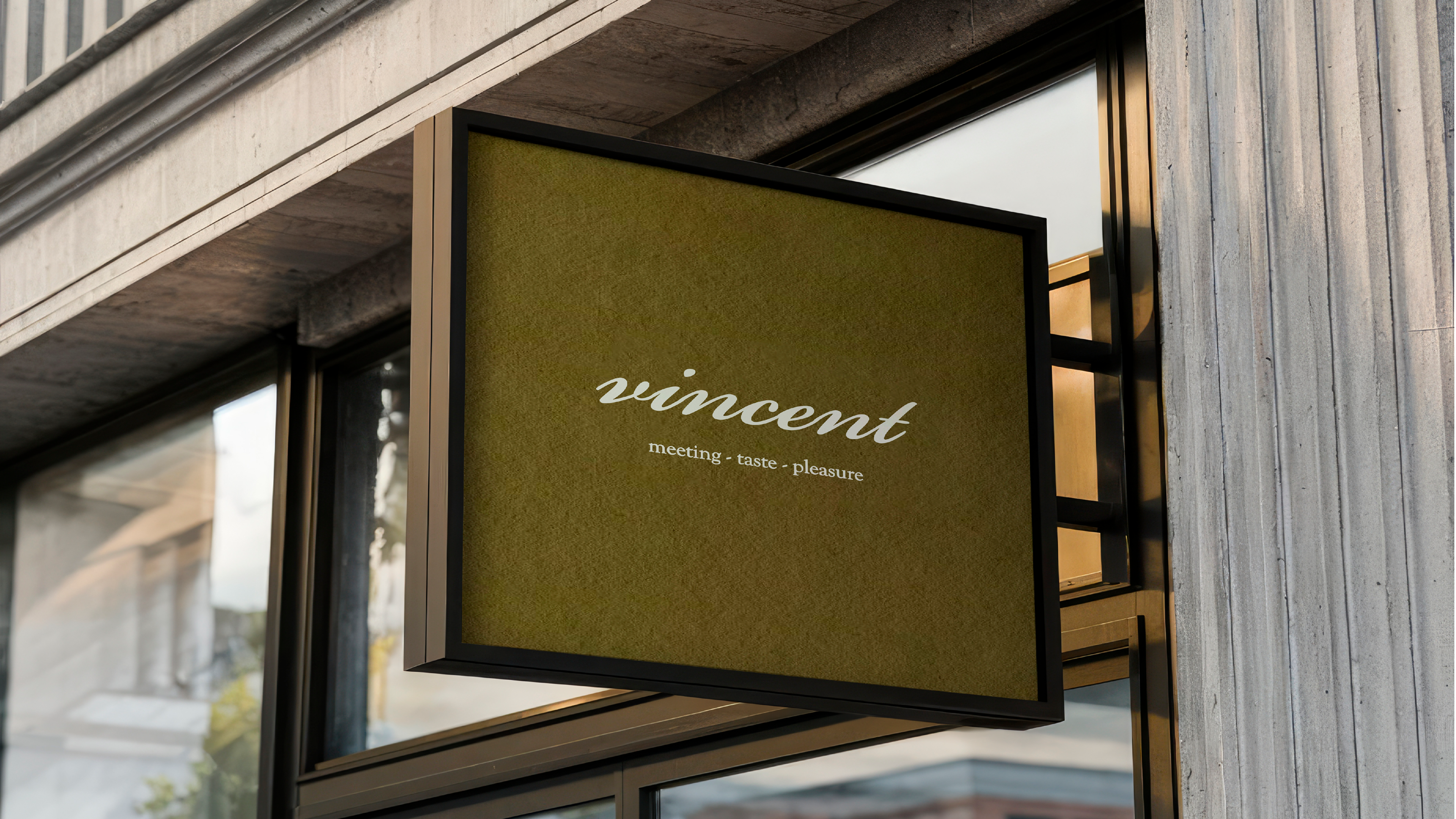 Brand identity for a restaurant «Vincent», european — Изображение №11 — Брендинг, Графика на Dprofile