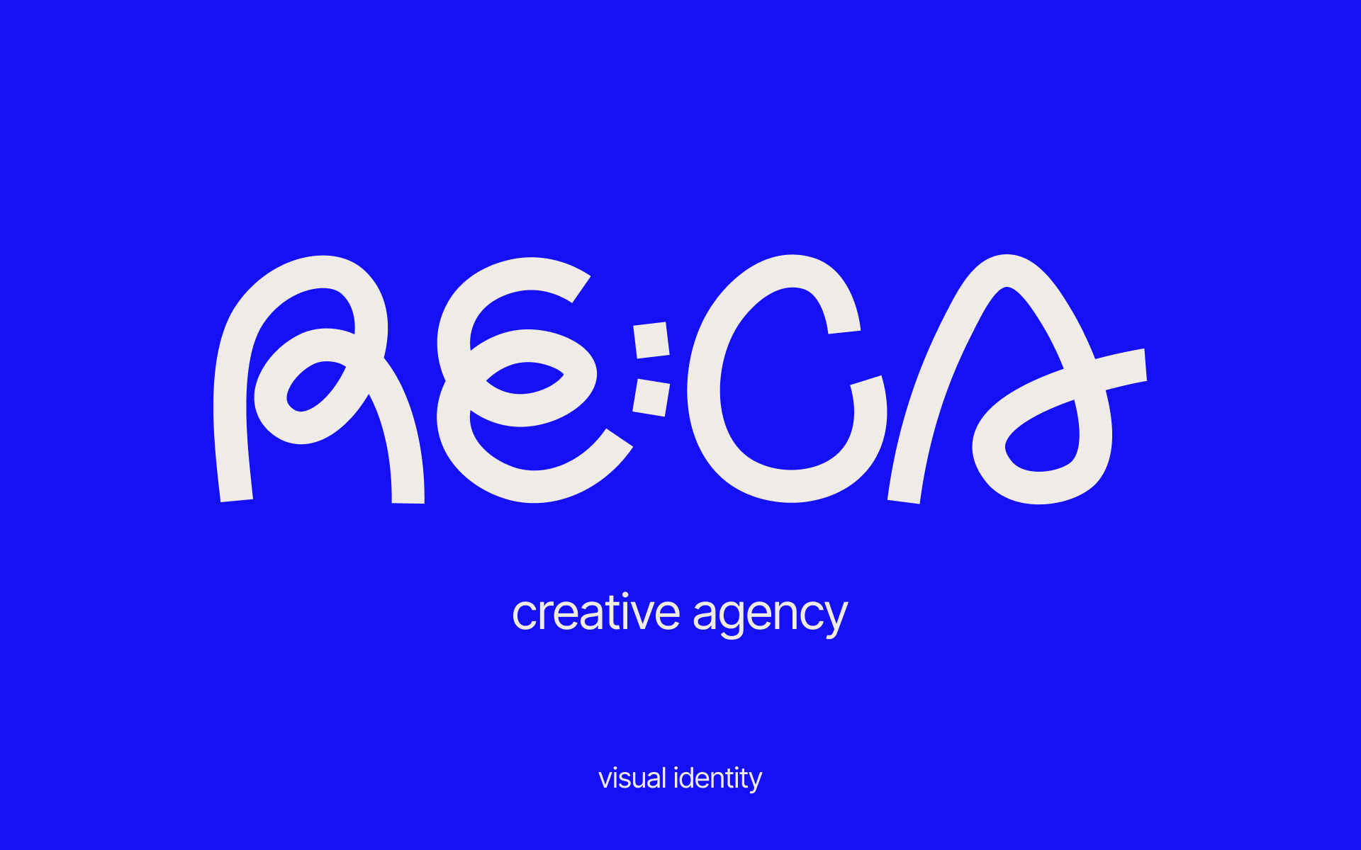 Фирменный стиль для креативного агентства RE:CA — Изображение №1 — Брендинг на Dprofile