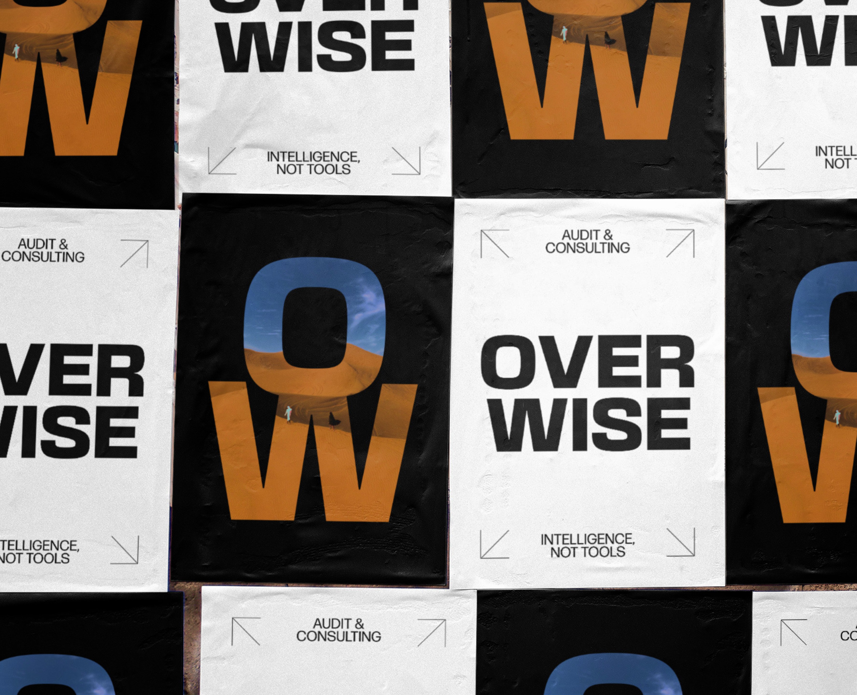 OVERWISE — identity & naming на Dprofile