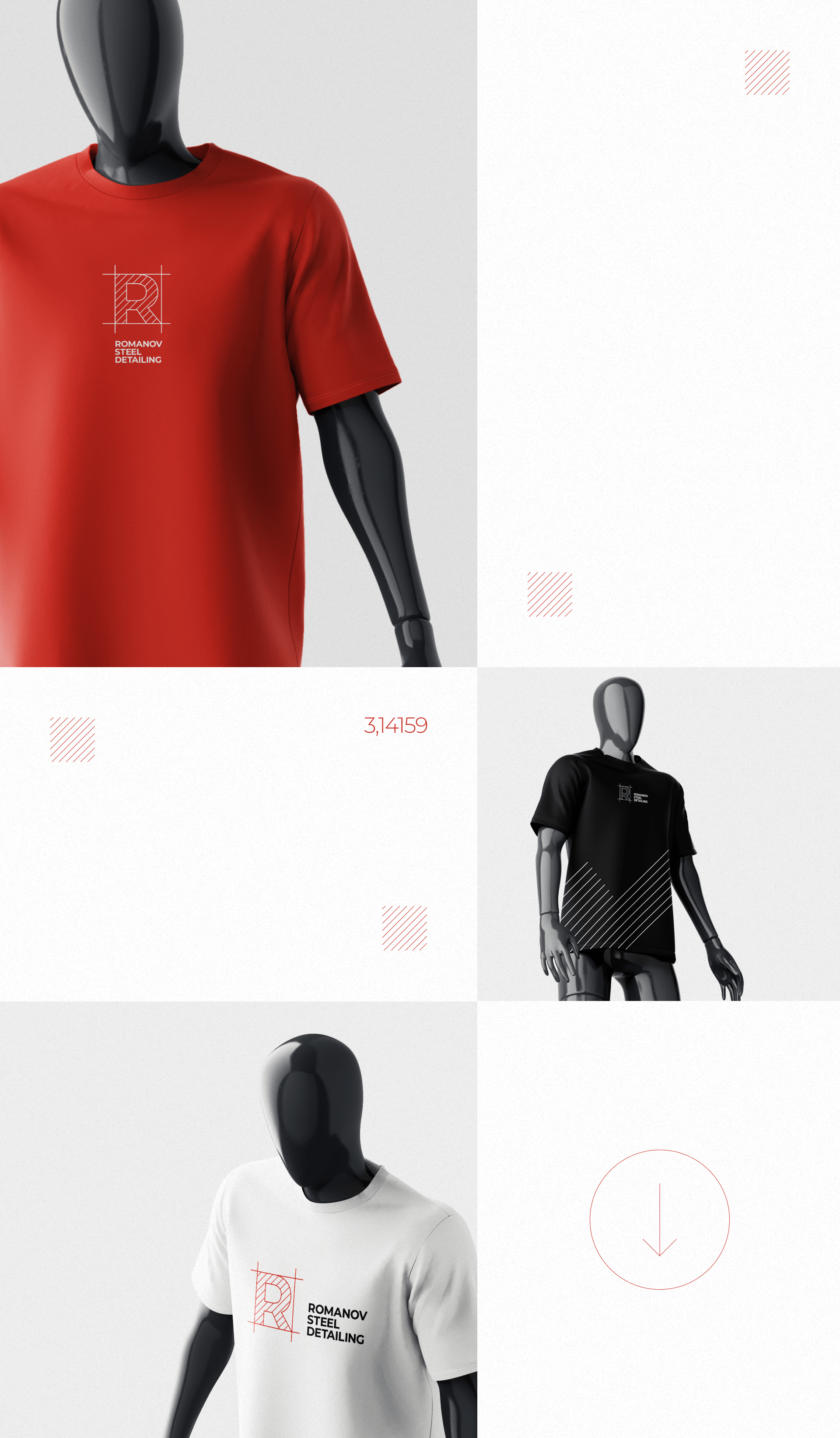 ROMANOV STEEL DETAILING — branding — Изображение №9 — Брендинг на Dprofile