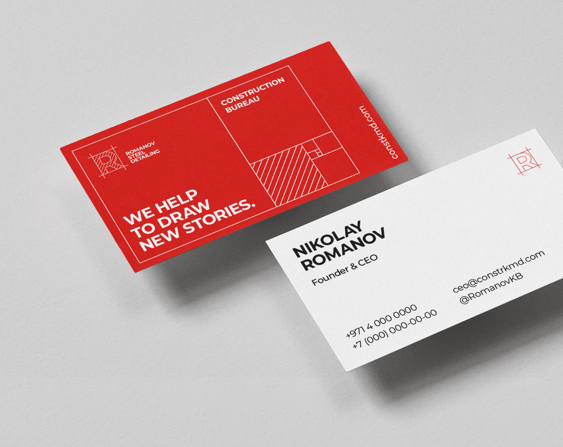 ROMANOV STEEL DETAILING — branding — Изображение №6 — Брендинг на Dprofile