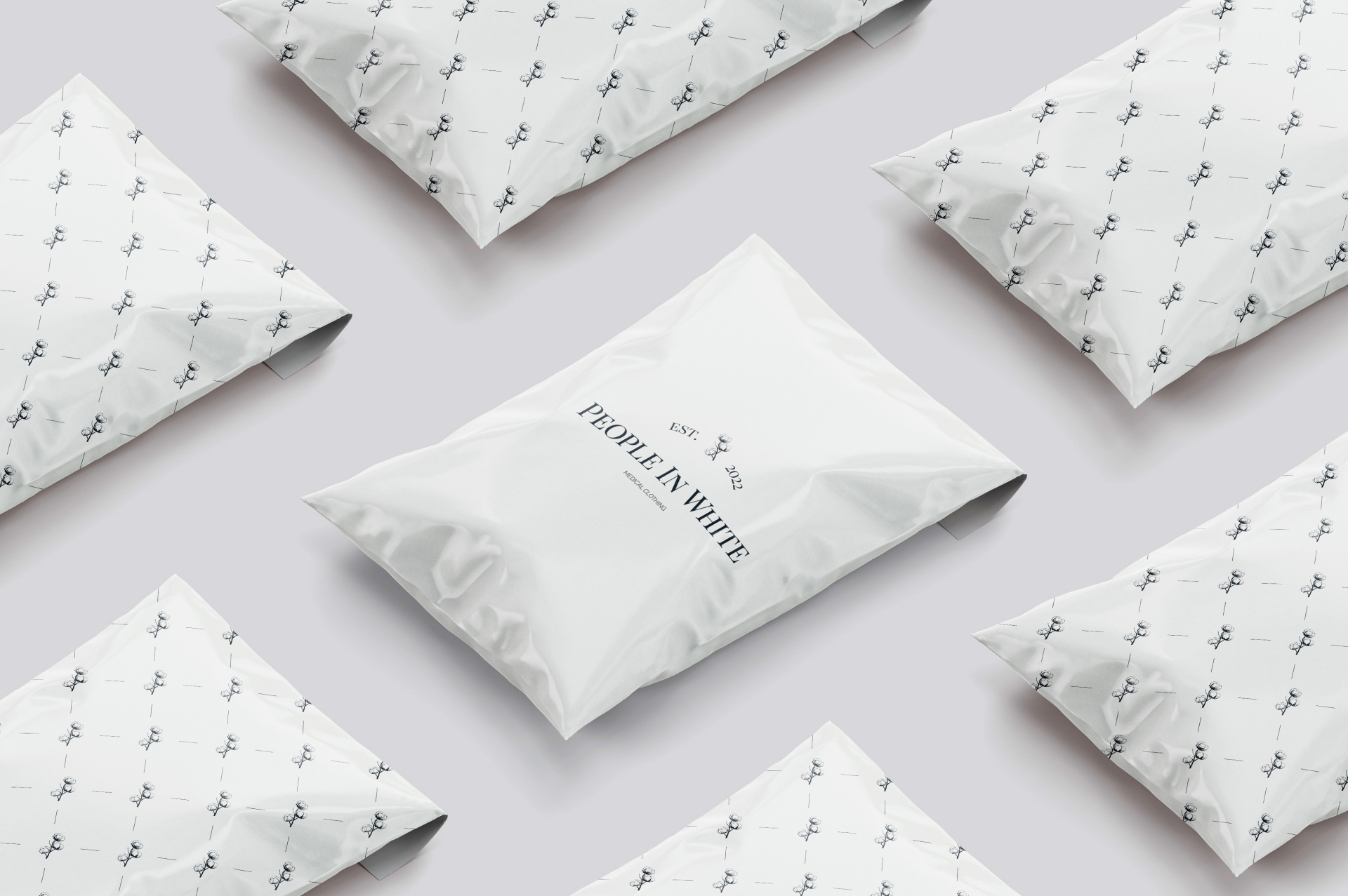 People In White — branding & identity — Изображение №7 — Брендинг на Dprofile