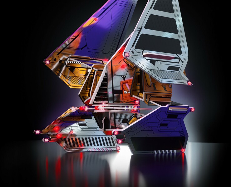 GEEK CLUB CYBERPUNK — Графика, 3D на Dprofile