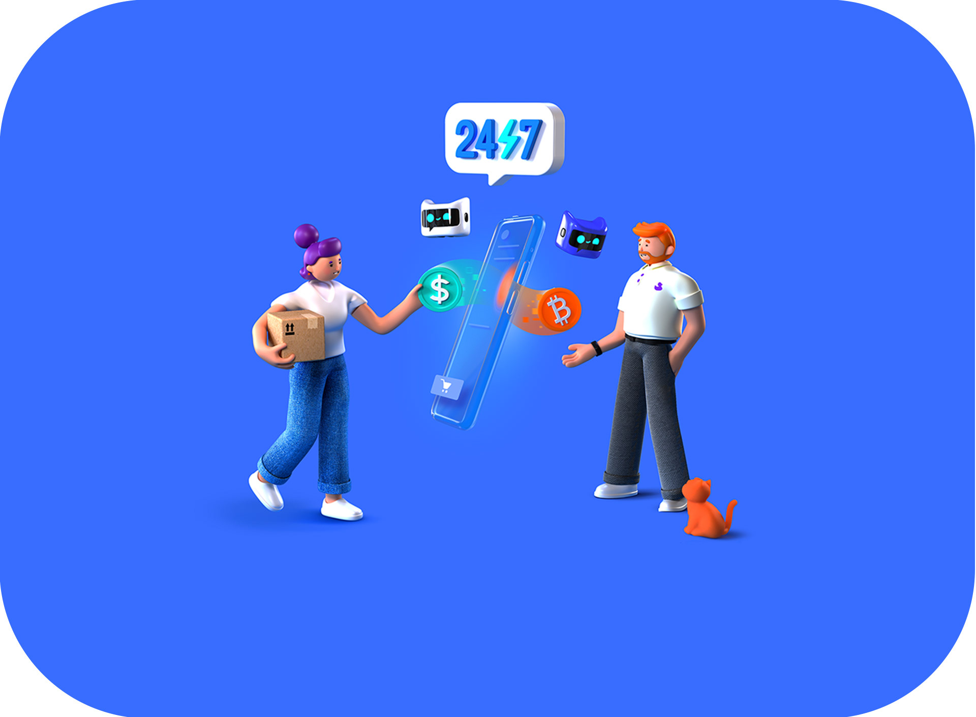CHATEX — Изображение №5 — Брендинг, 3D на Dprofile