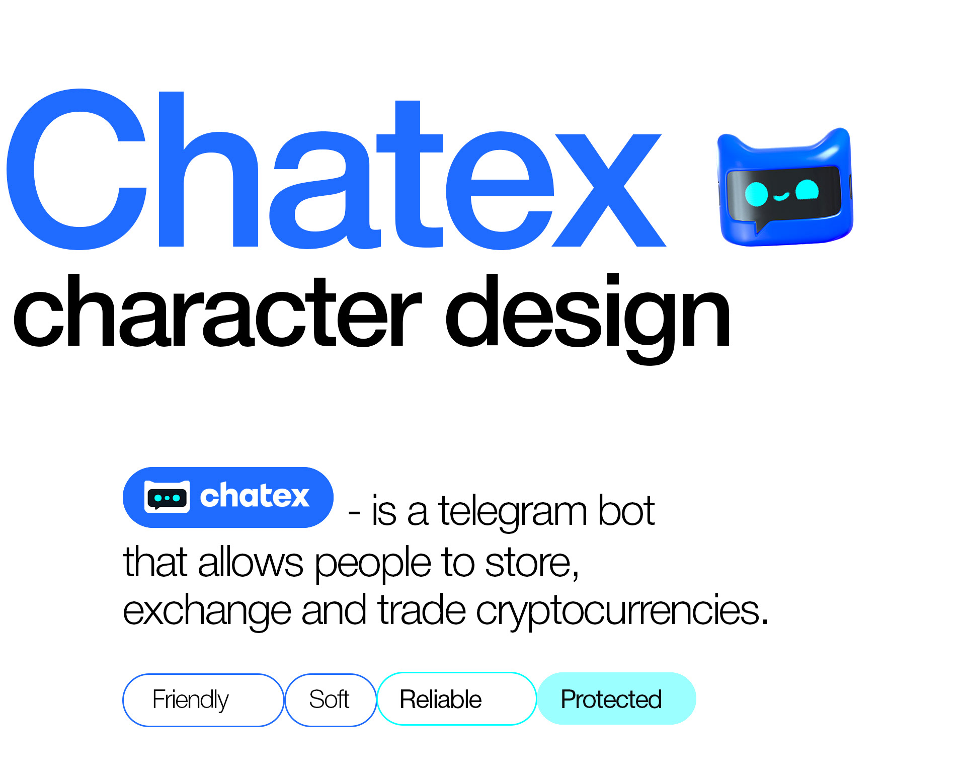 CHATEX — Изображение №1 — Брендинг, 3D на Dprofile