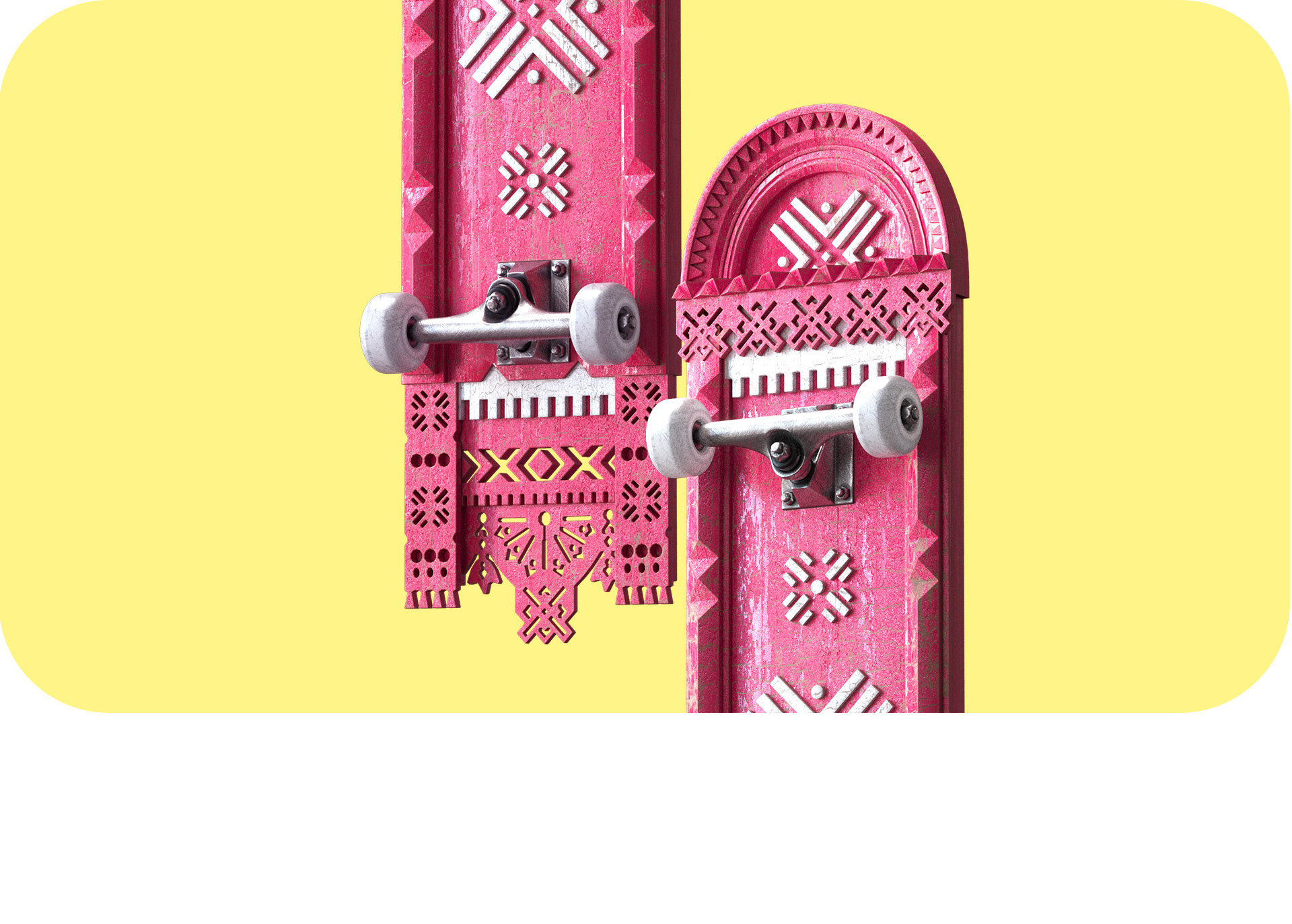 ETHNO BOARD — Изображение №9 — Иллюстрация, 3D на Dprofile